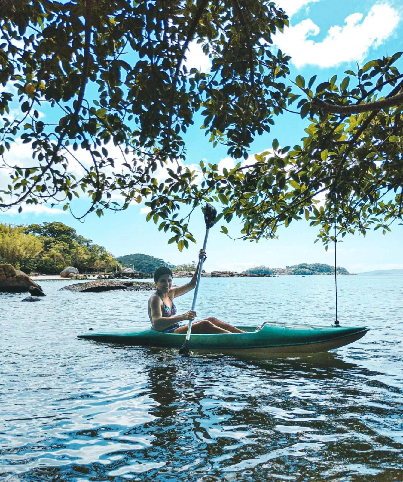 Canoeing in Pousada Casa do Oscar
