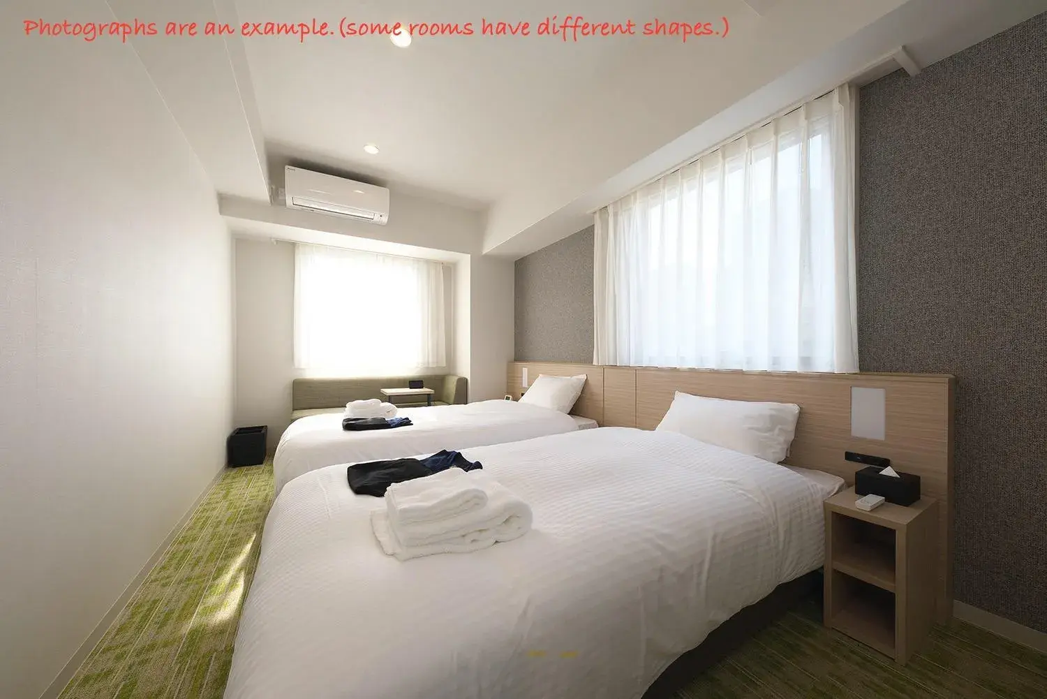 Standard Twin Room - High Floor - Non-Smoking in Fourz Hotel Kintetsu Osaka-Namba Standard Twin Room - High Floor - Non-Smoking in Fourz Hotel Kintetsu Osaka-Namba