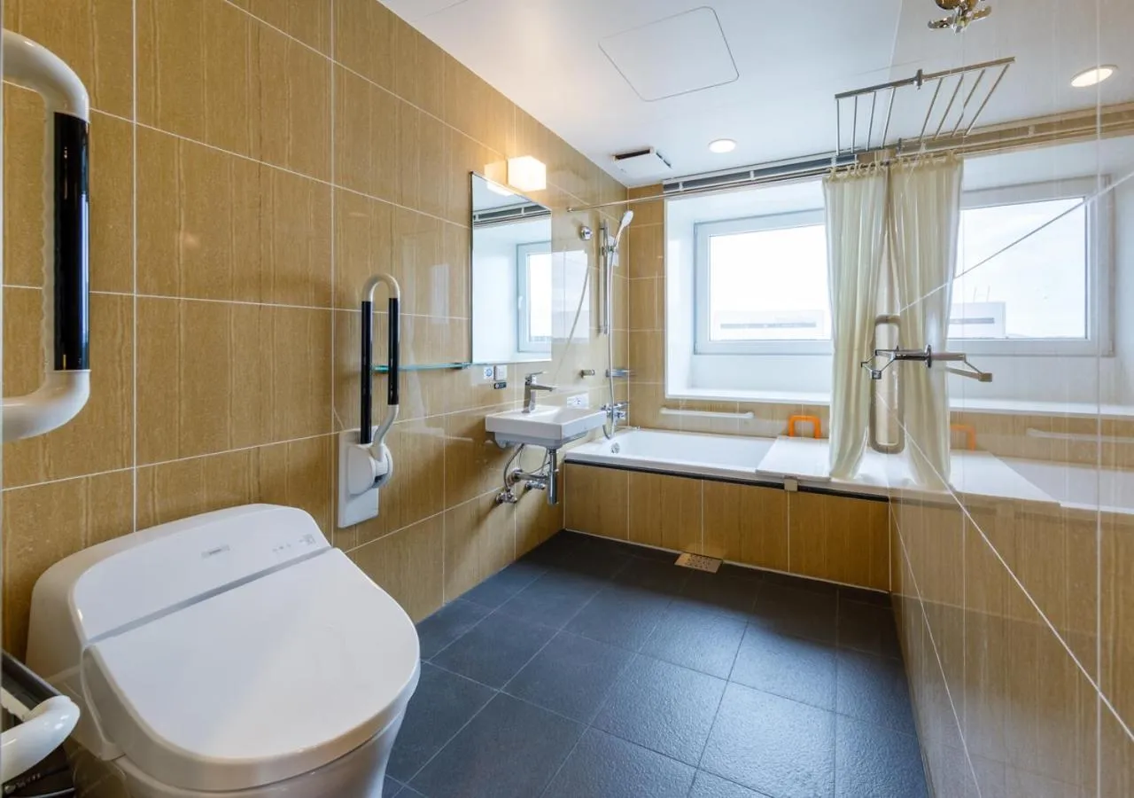 Bathroom in APA Hotel Hakata Gion Ekimae