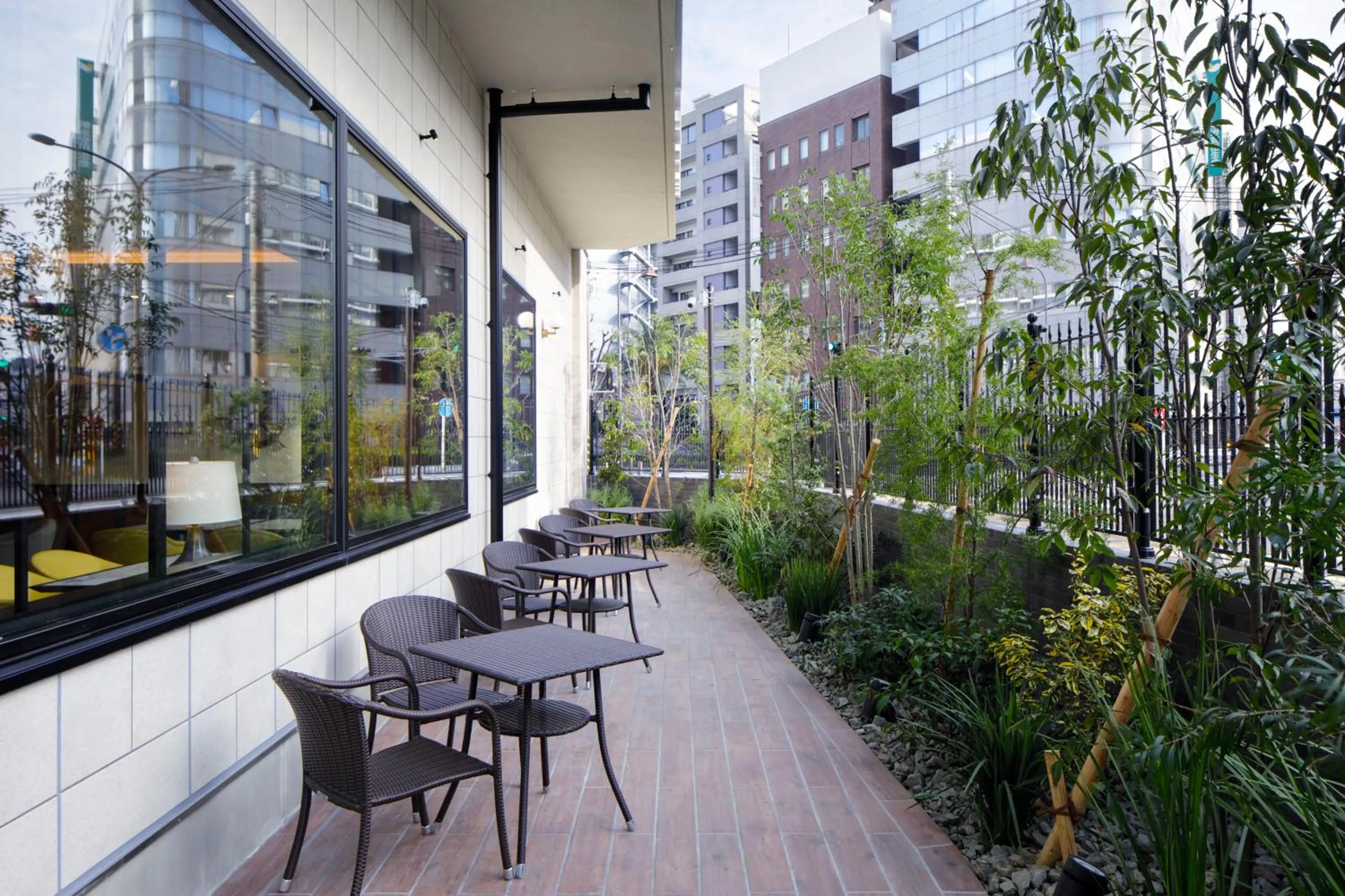 Balcony/Terrace in Hotel New Port Yokosuka
