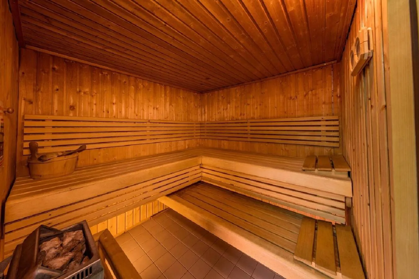 Sauna in Résidence Les Trois Vallées - ARREAU