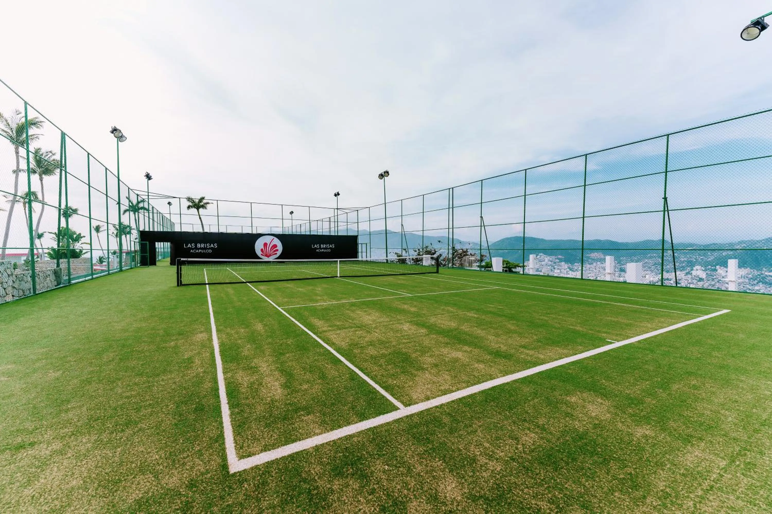 Tennis court in Las Brisas Acapulco