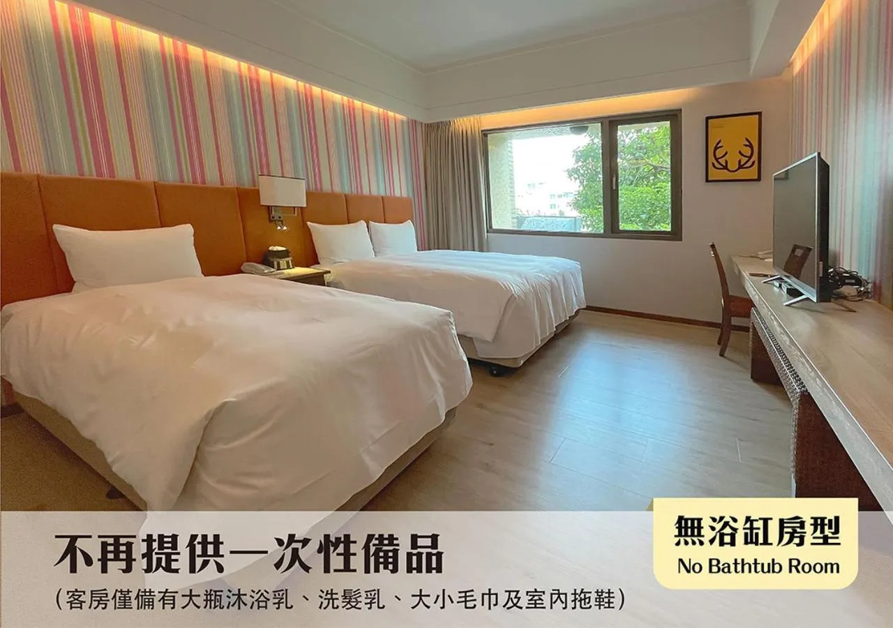 Bed in Jia Hsin Garden Hotel