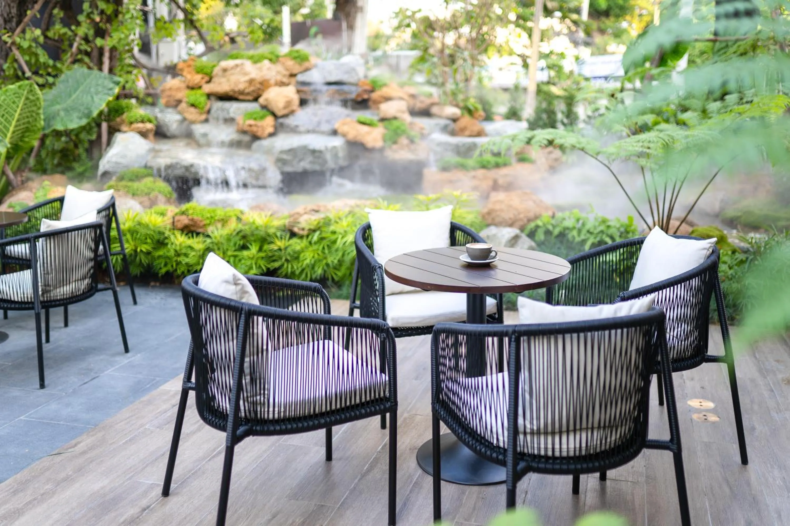 Patio in Welladee Wellness Chiang Mai