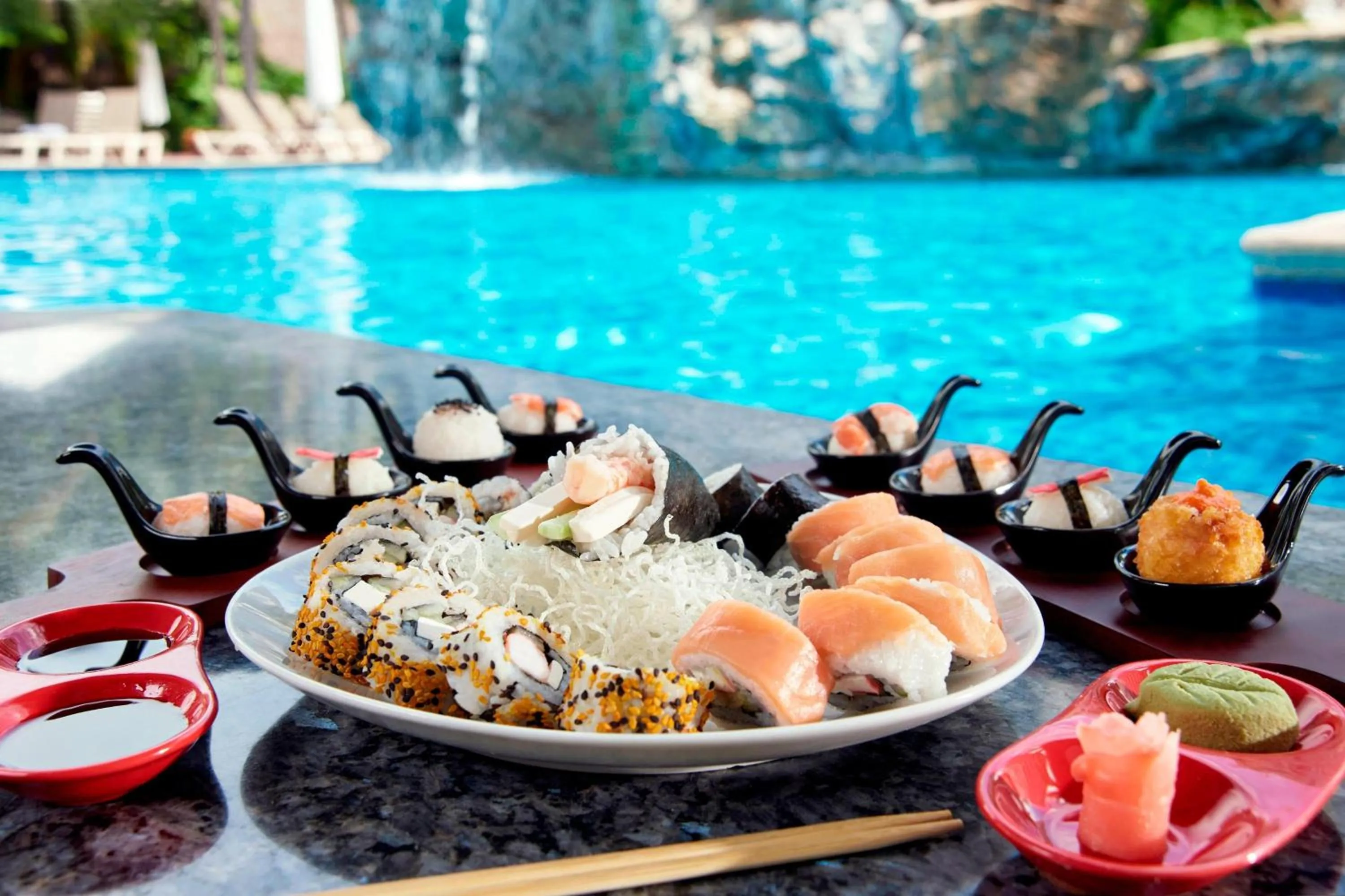 Swimming pool in Sheraton Buganvilias Resort & Convention Center