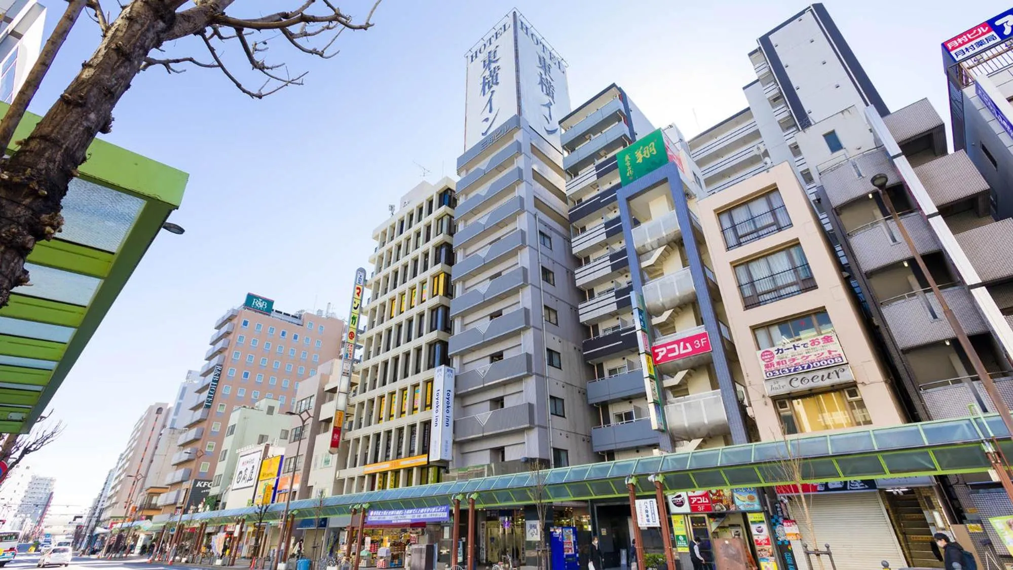 Property building in Toyoko Inn Tokyo Kamata Higashi-guchi