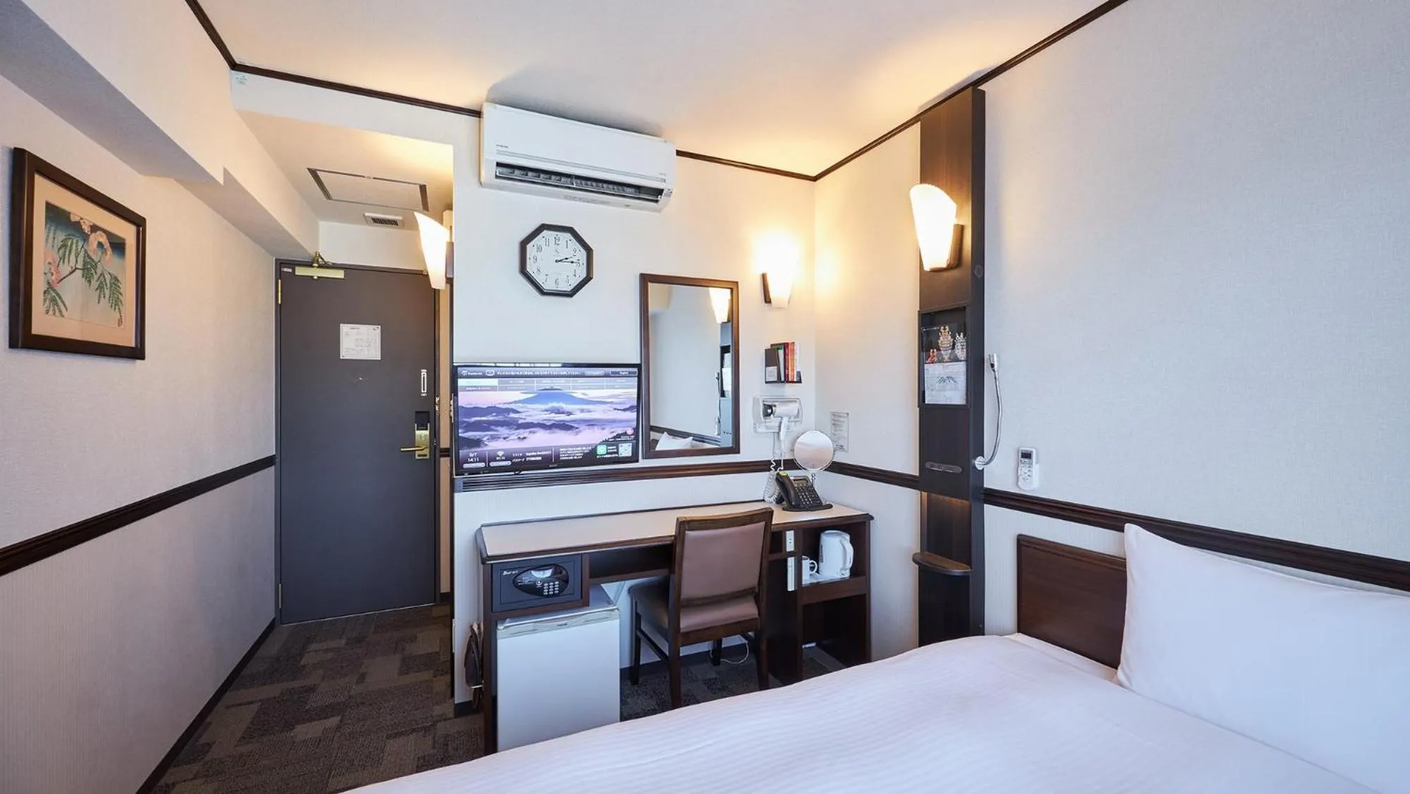 Area and facilities, Bed in Toyoko Inn Tokyo Akigawa-eki Kita-guchi