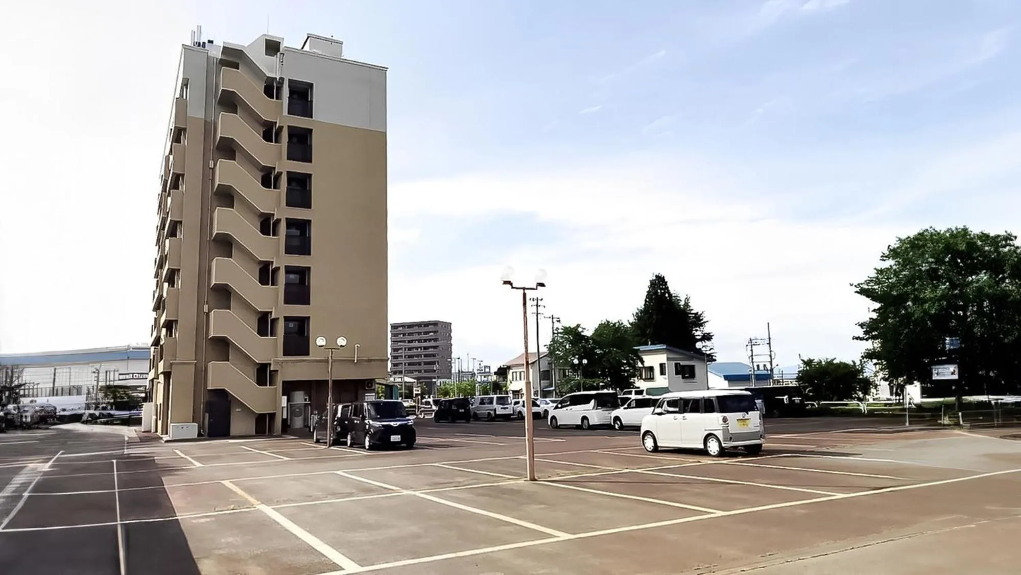 Parking in Toyoko Inn Yonezawa Ekimae