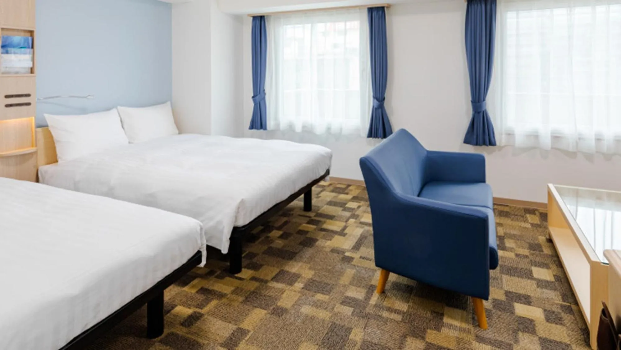 Bedroom, Bed in Toyoko Inn Nagasaki Ekimae