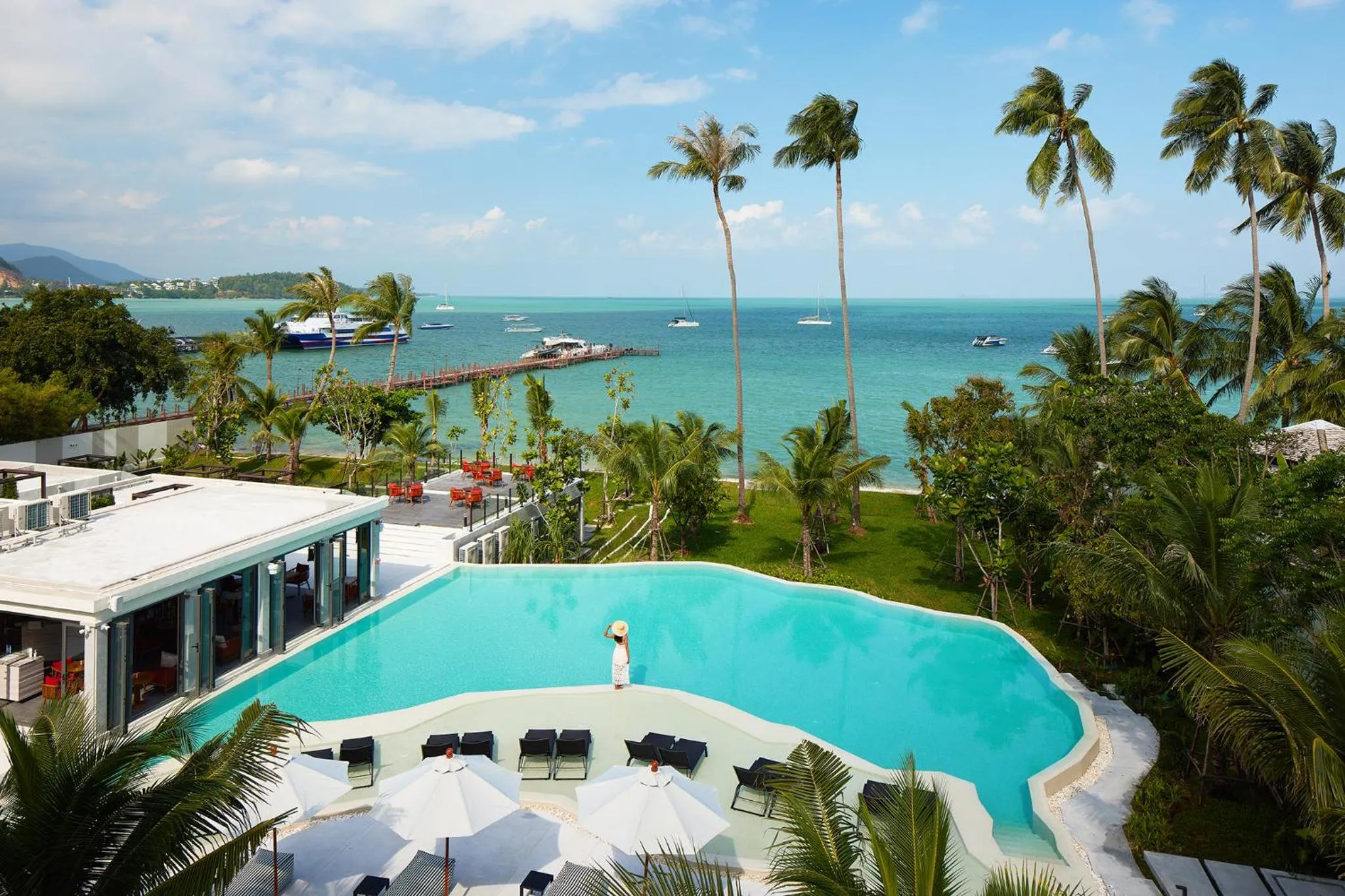 Swimming pool in The Culture Samui