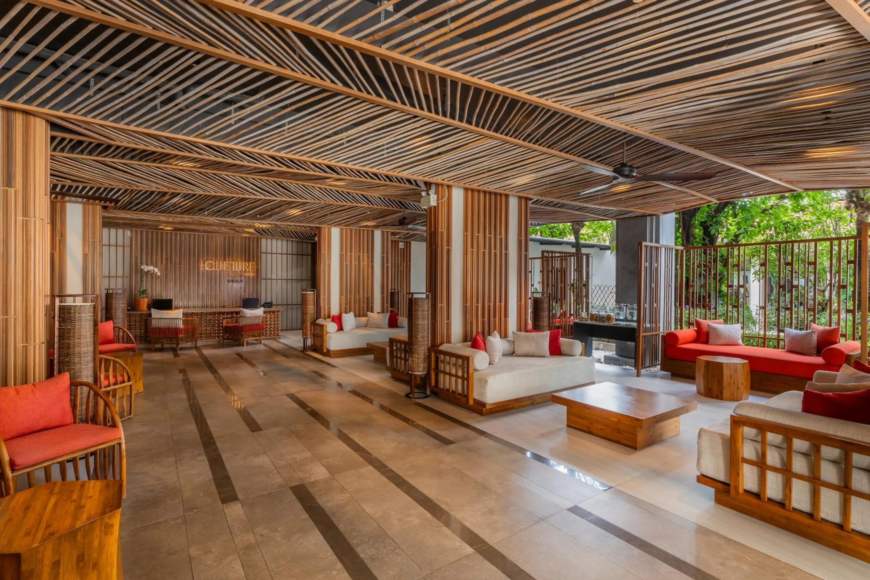 Lobby or reception in The Culture Samui