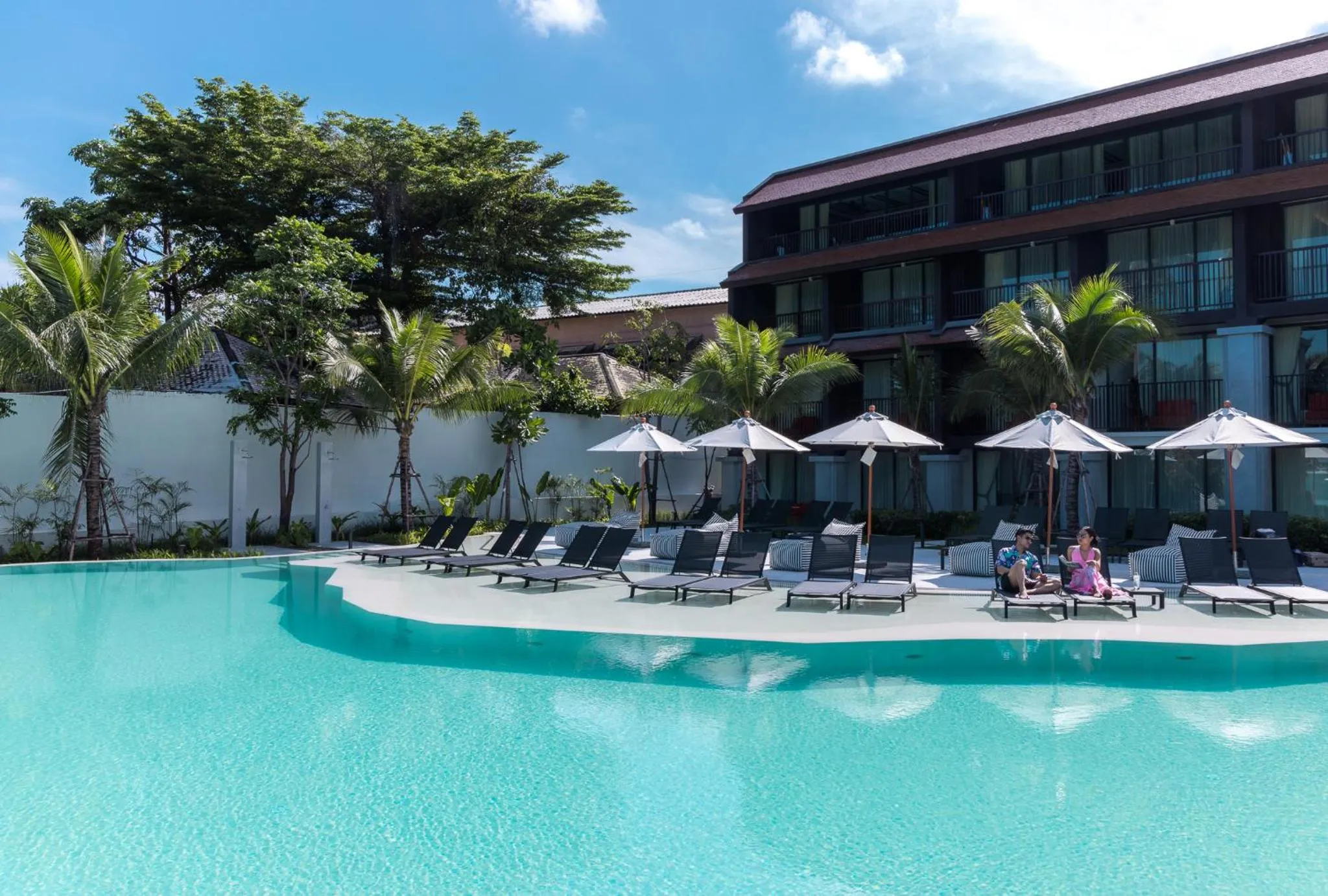 Swimming pool in The Culture Samui