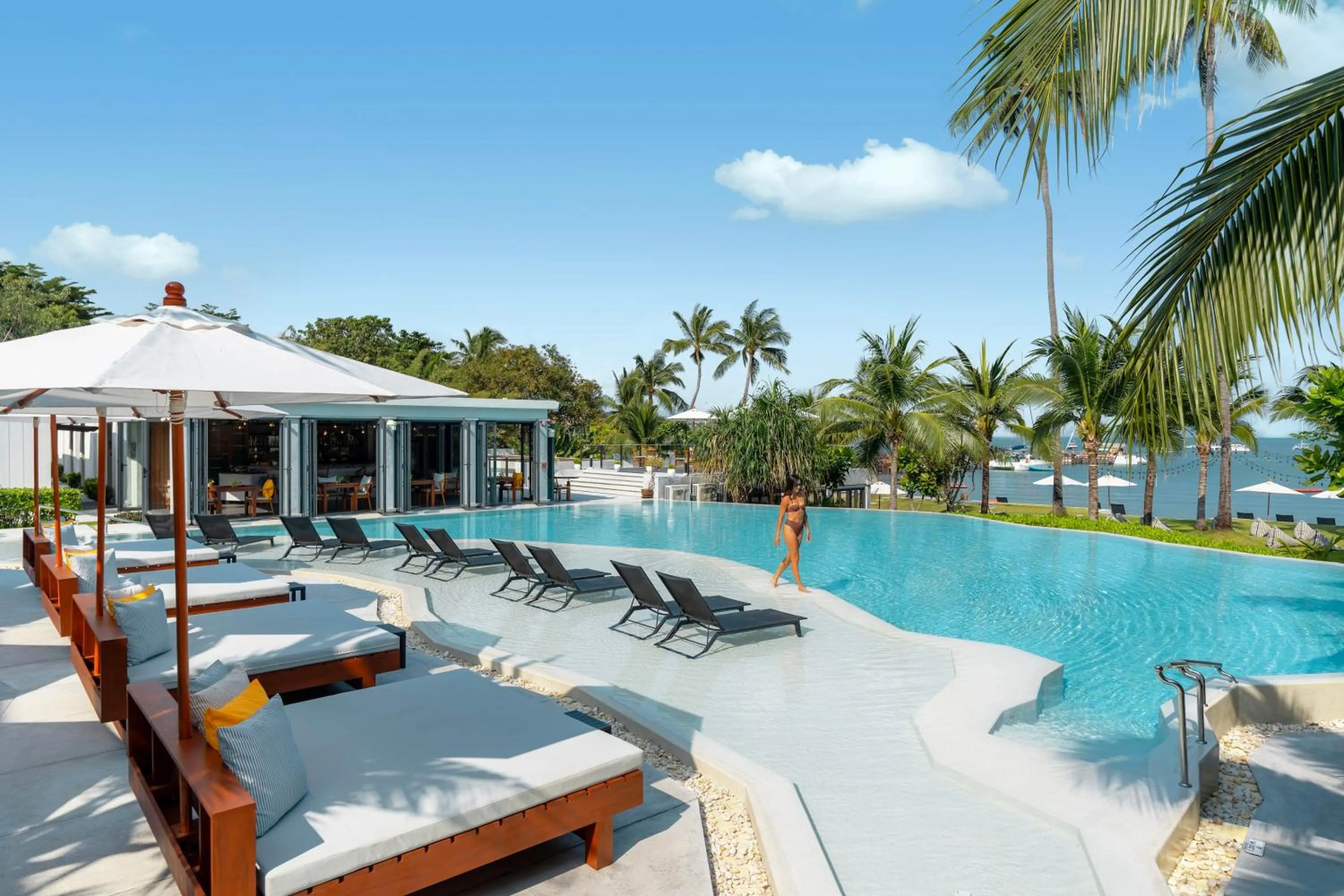 Swimming pool in The Culture Samui