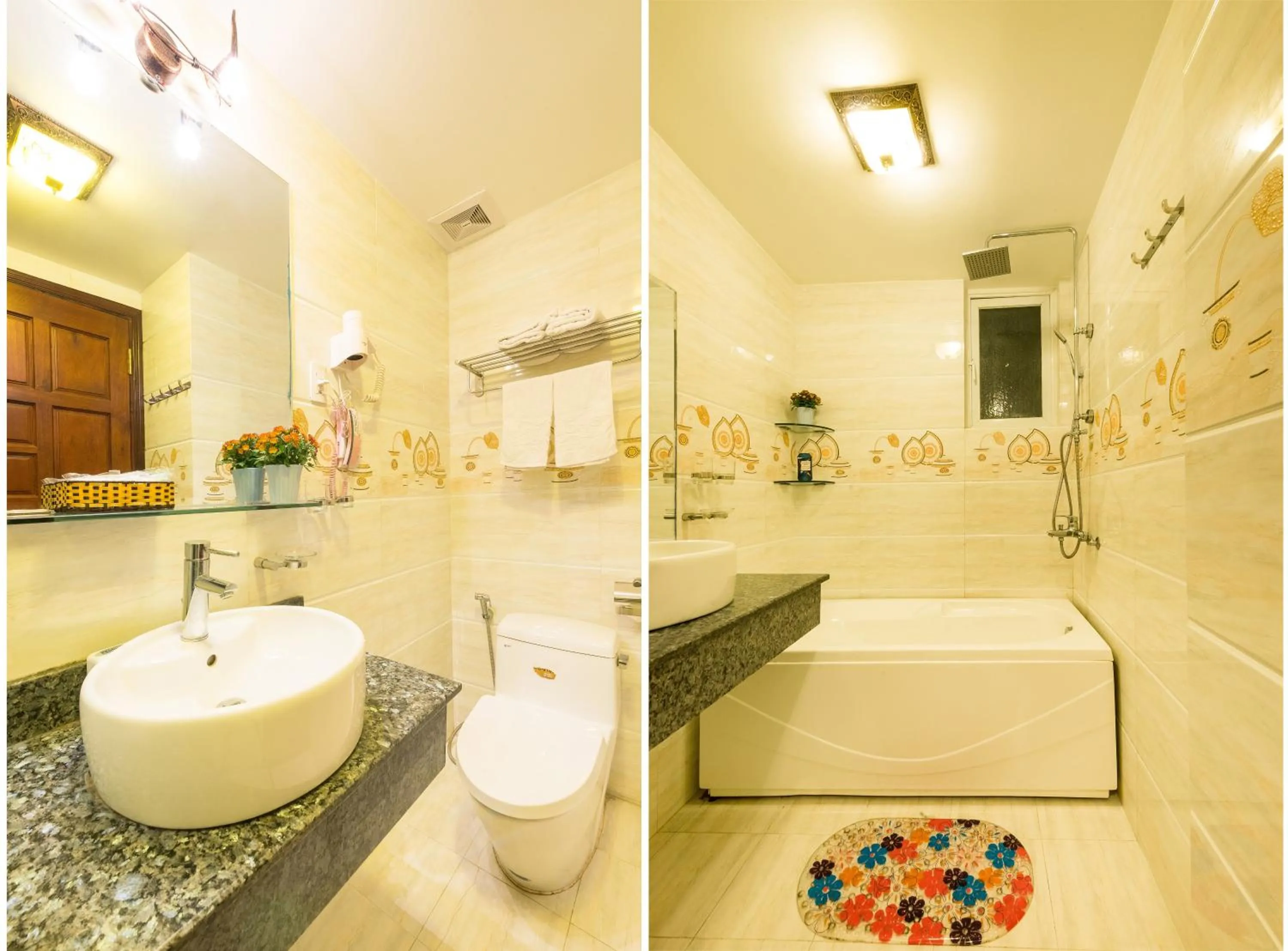 Bathroom in Dai Long Hotel