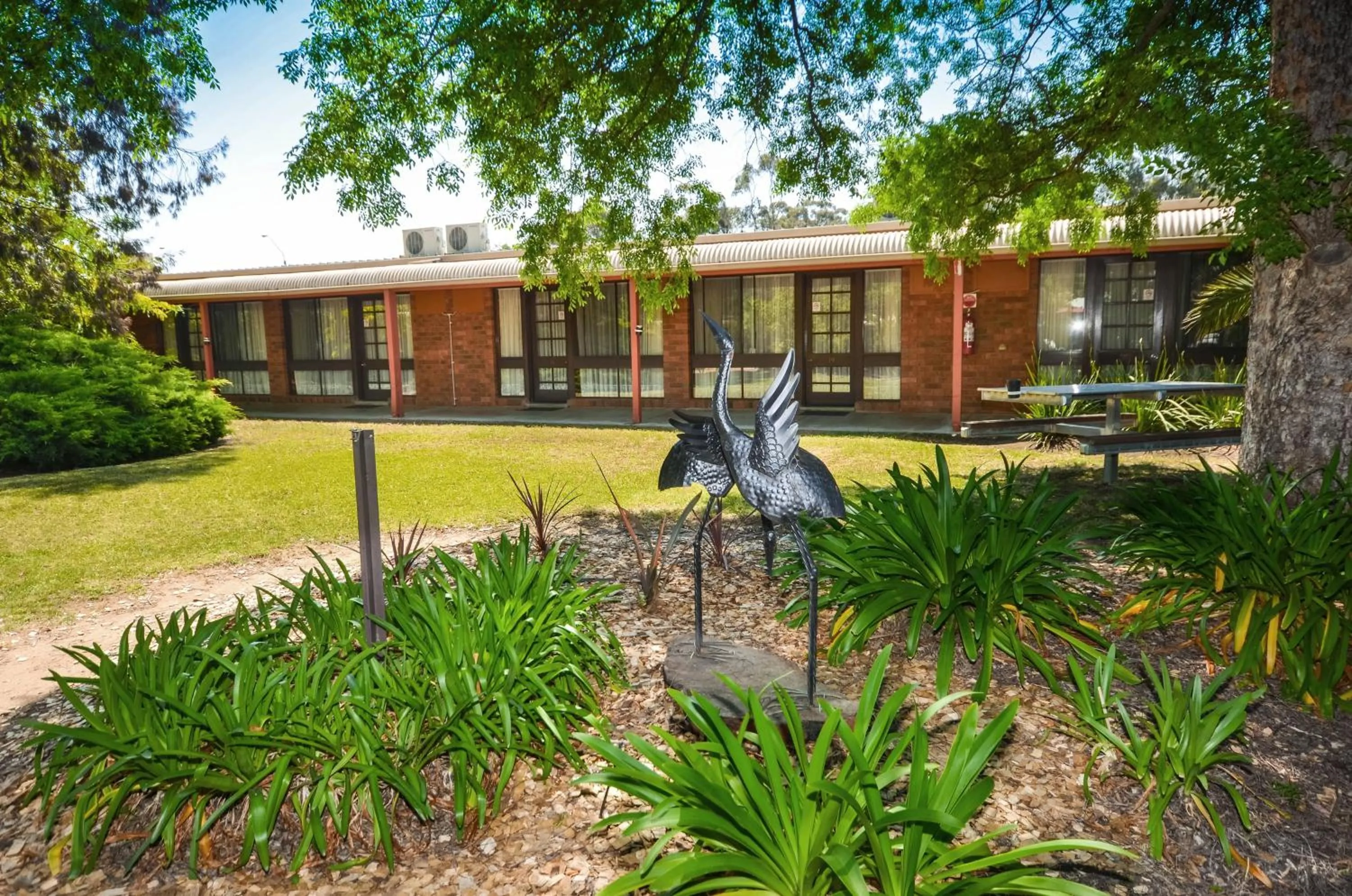 Garden in River Country Inn