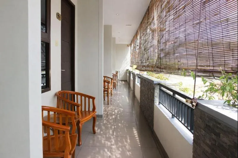 Balcony/Terrace in Manggar Indonesia Hotel