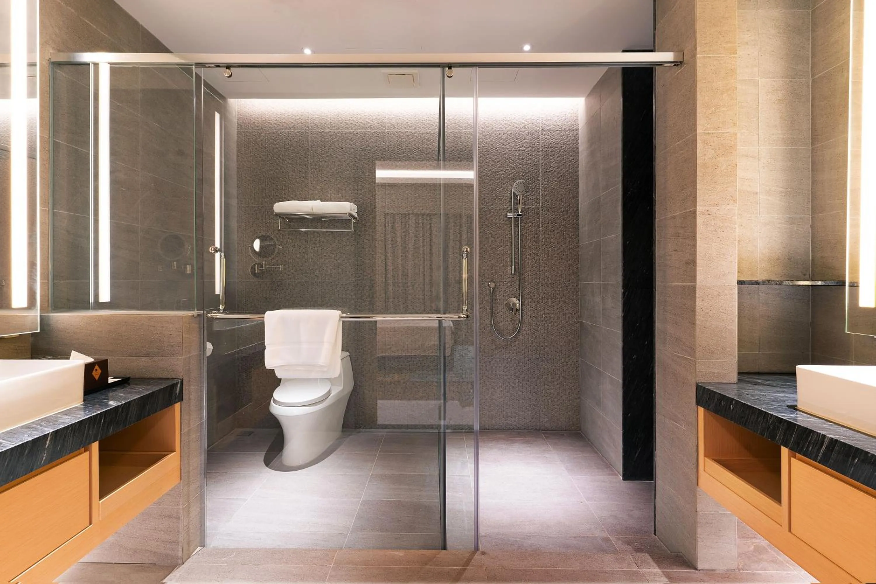 Bathroom in M World Hotel