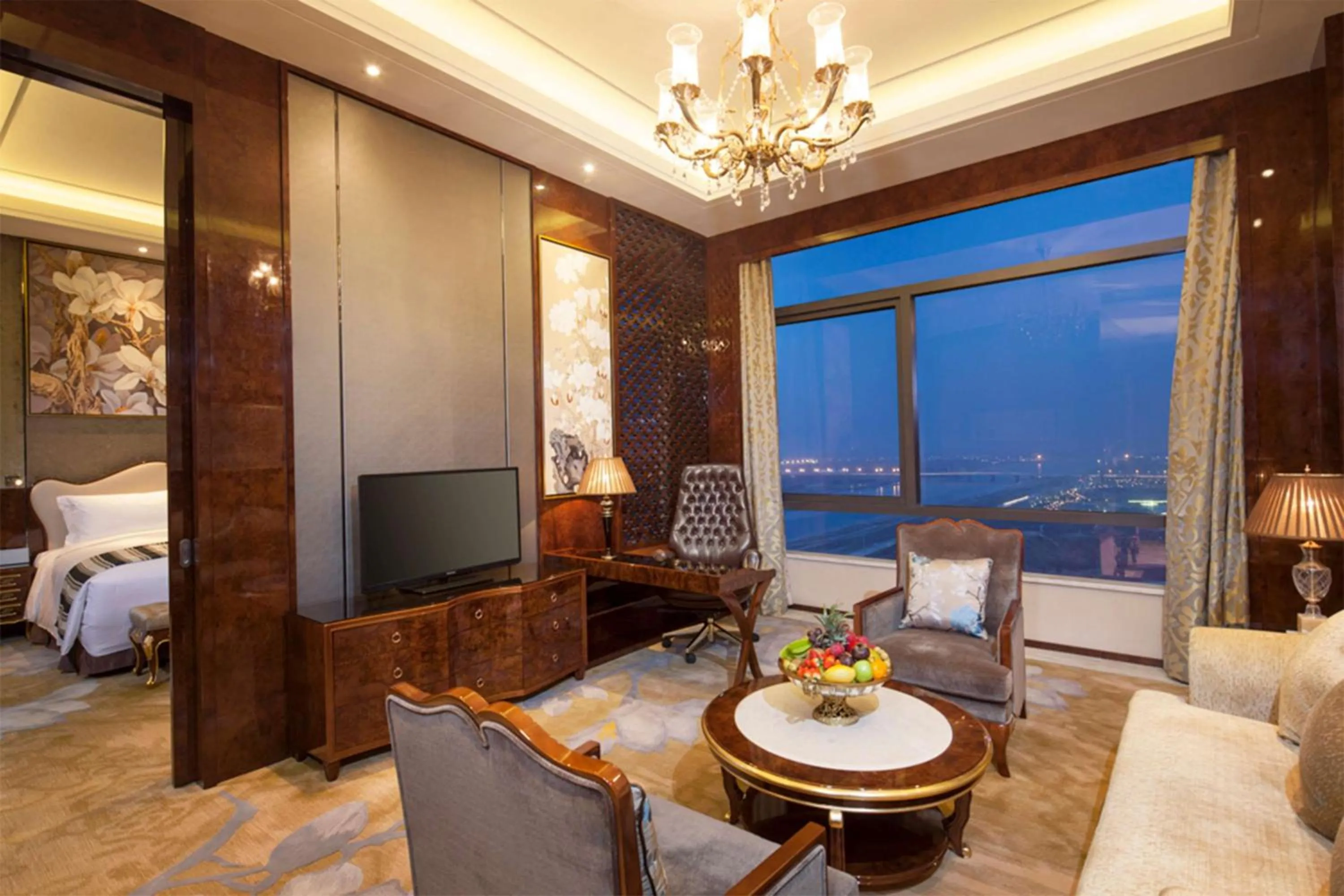 Living room, Bed in DoubleTree By Hilton Anhui