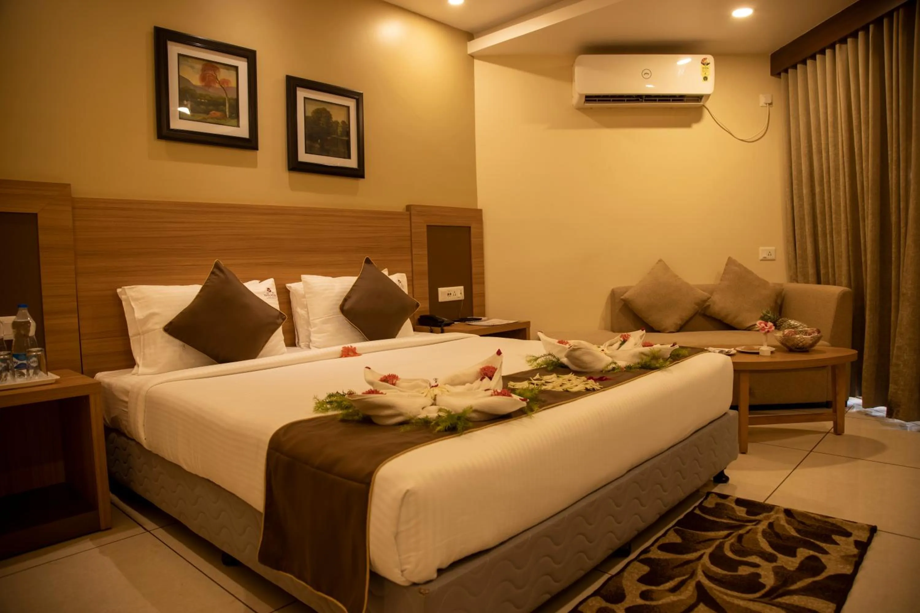 Photo of the whole room, Bed in HOTEL NILADRI PREMIUM