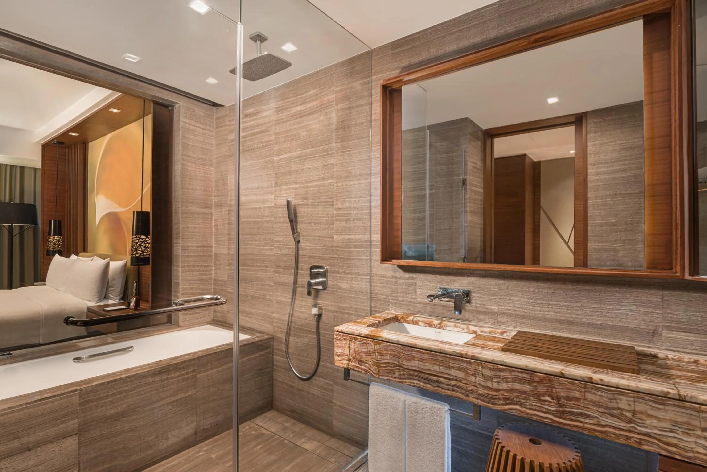 Bathroom in Marco Polo Ortigas Manila