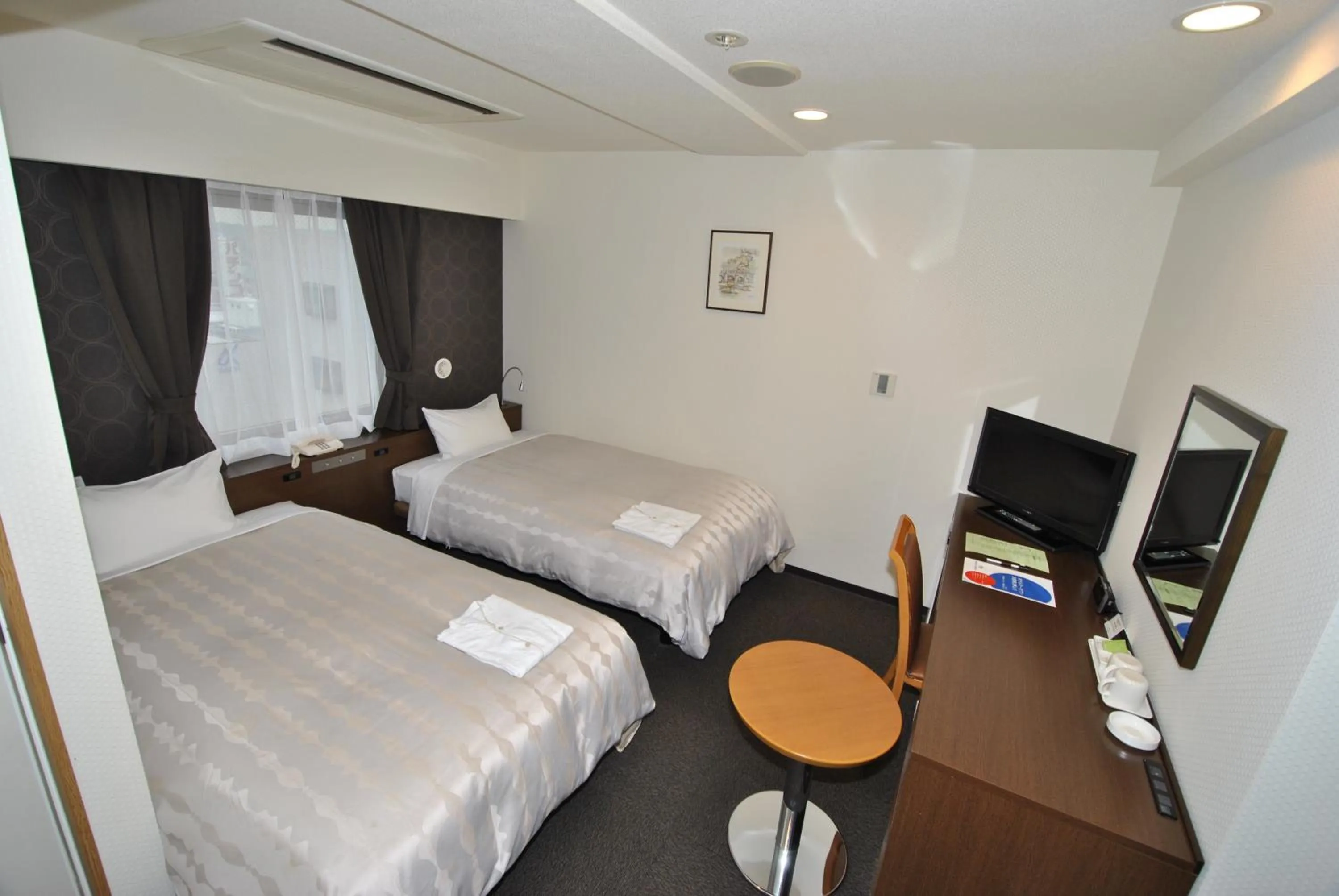 Bed in Hotel Mark-1 Abiko