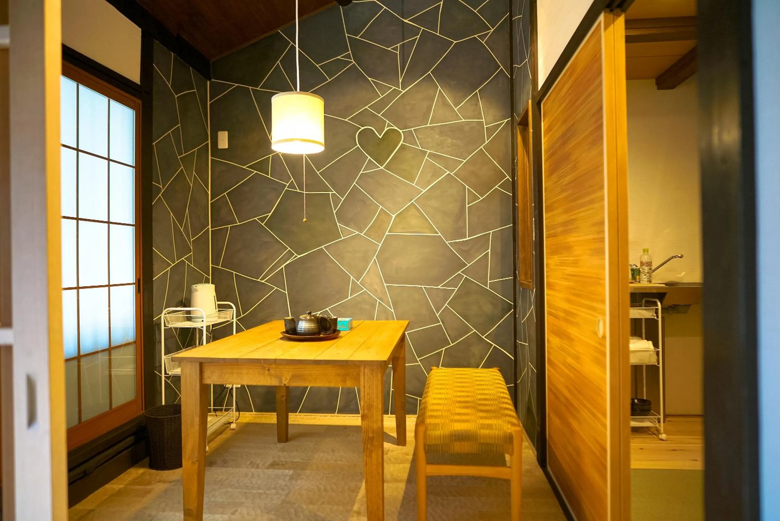 Dining area in INN Plus Toji Fushin