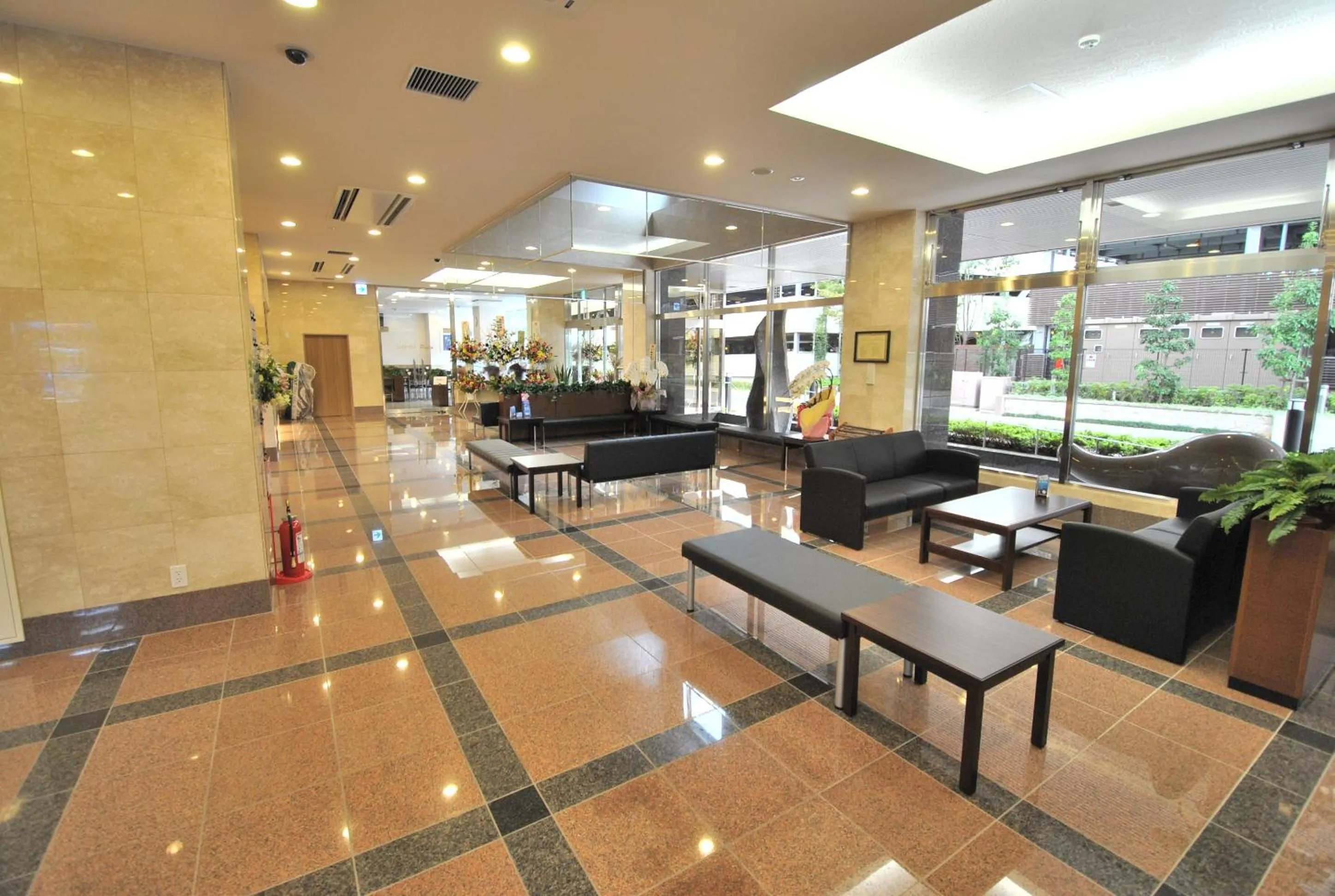 Lobby or reception in Hotel Mark-1 Tsukuba