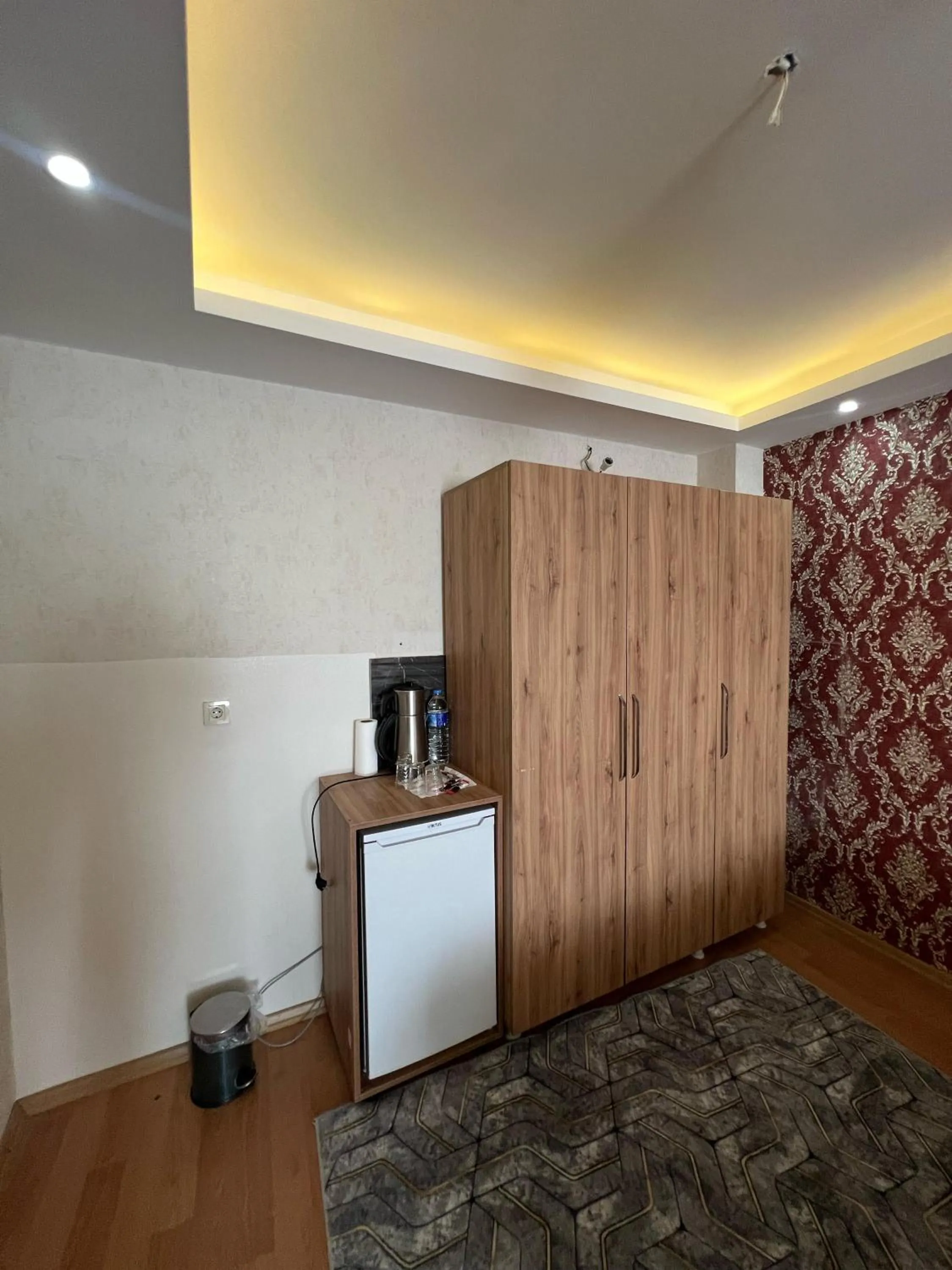 Bed in inDİANA HOTEL