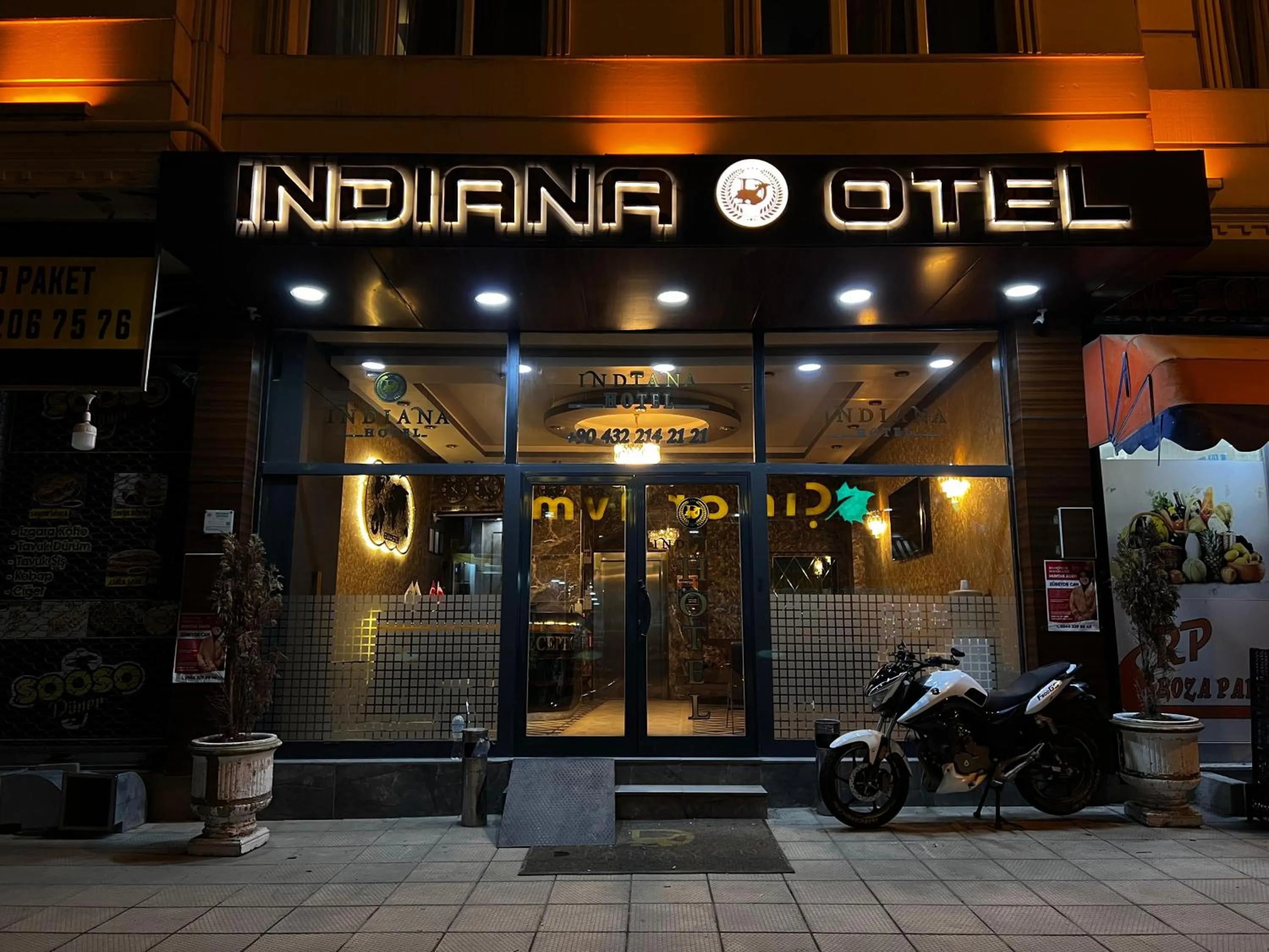 Facade/entrance in inDİANA HOTEL