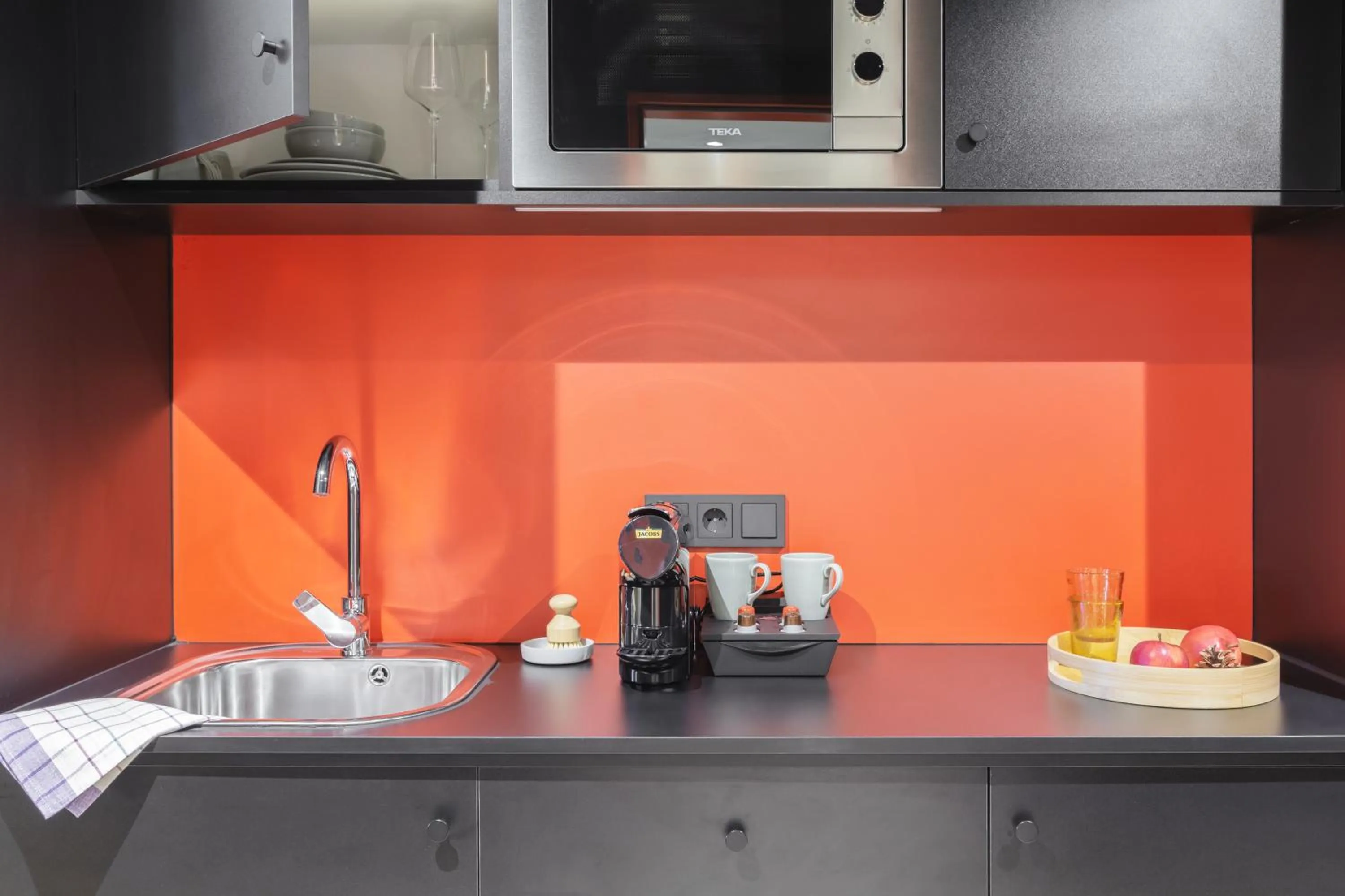 Kitchen or kitchenette in acora Potsdam Living the City