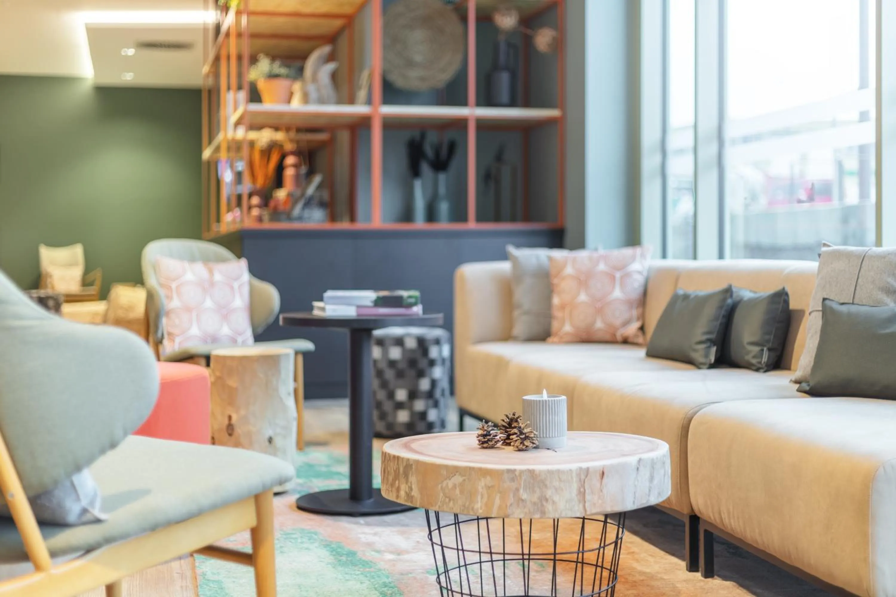 Lobby or reception in acora Potsdam Living the City