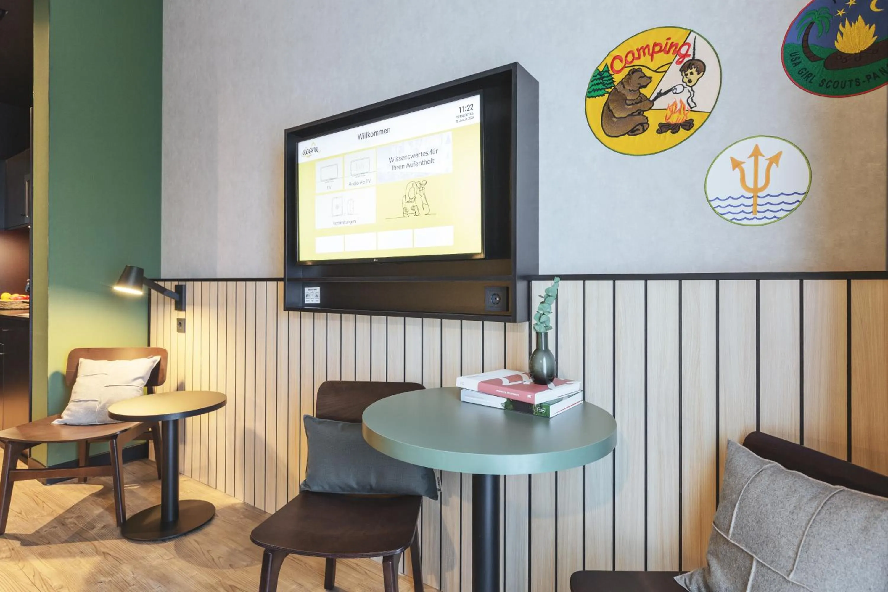 Photo of the whole room in acora Potsdam Living the City