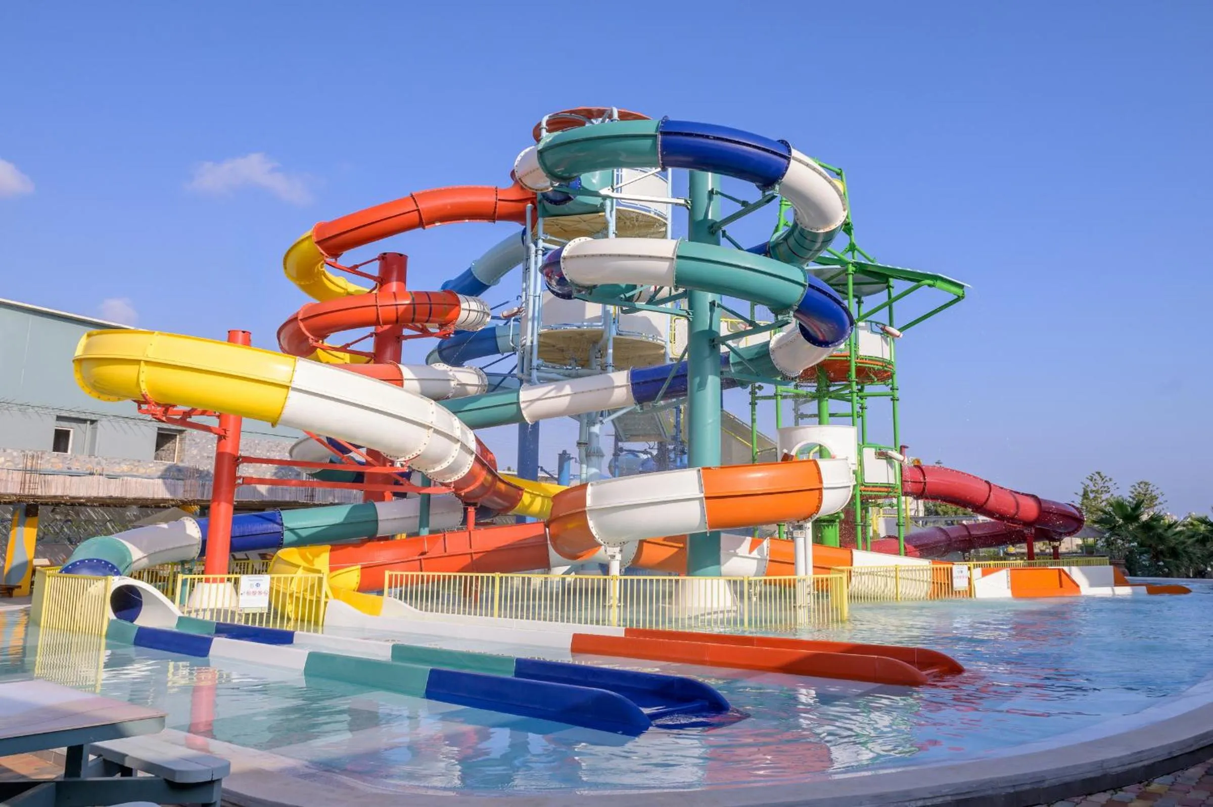 Aqua park in SunBay Hotel