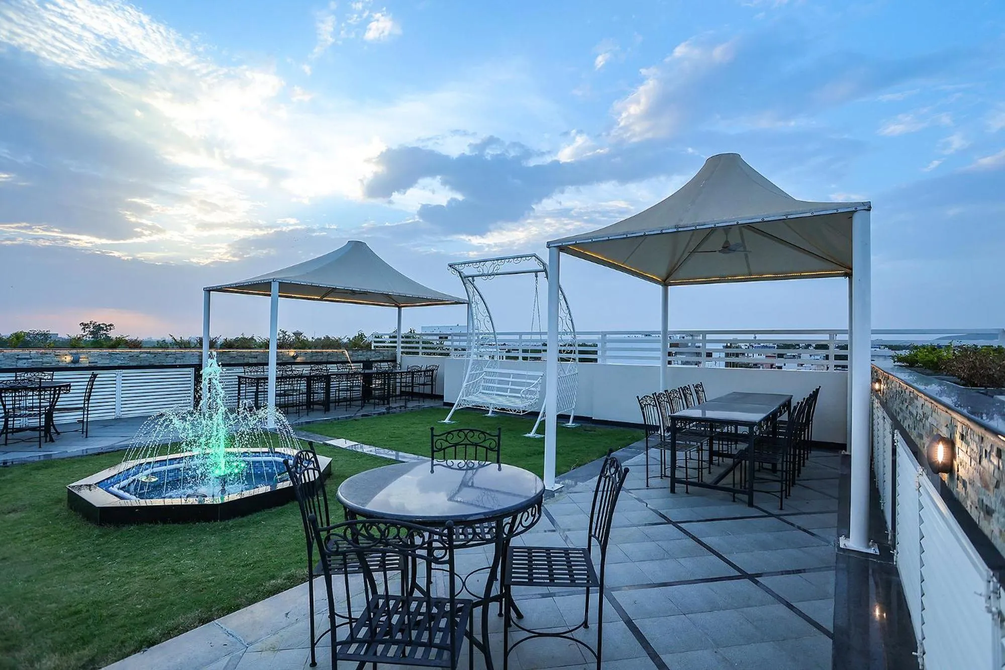 Seating area in Royal GM Plaza