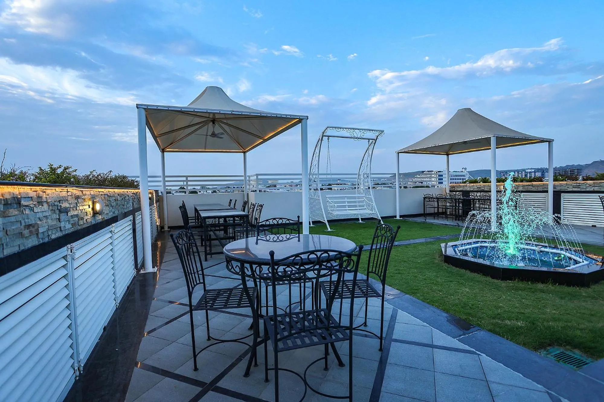 Seating area in Royal GM Plaza