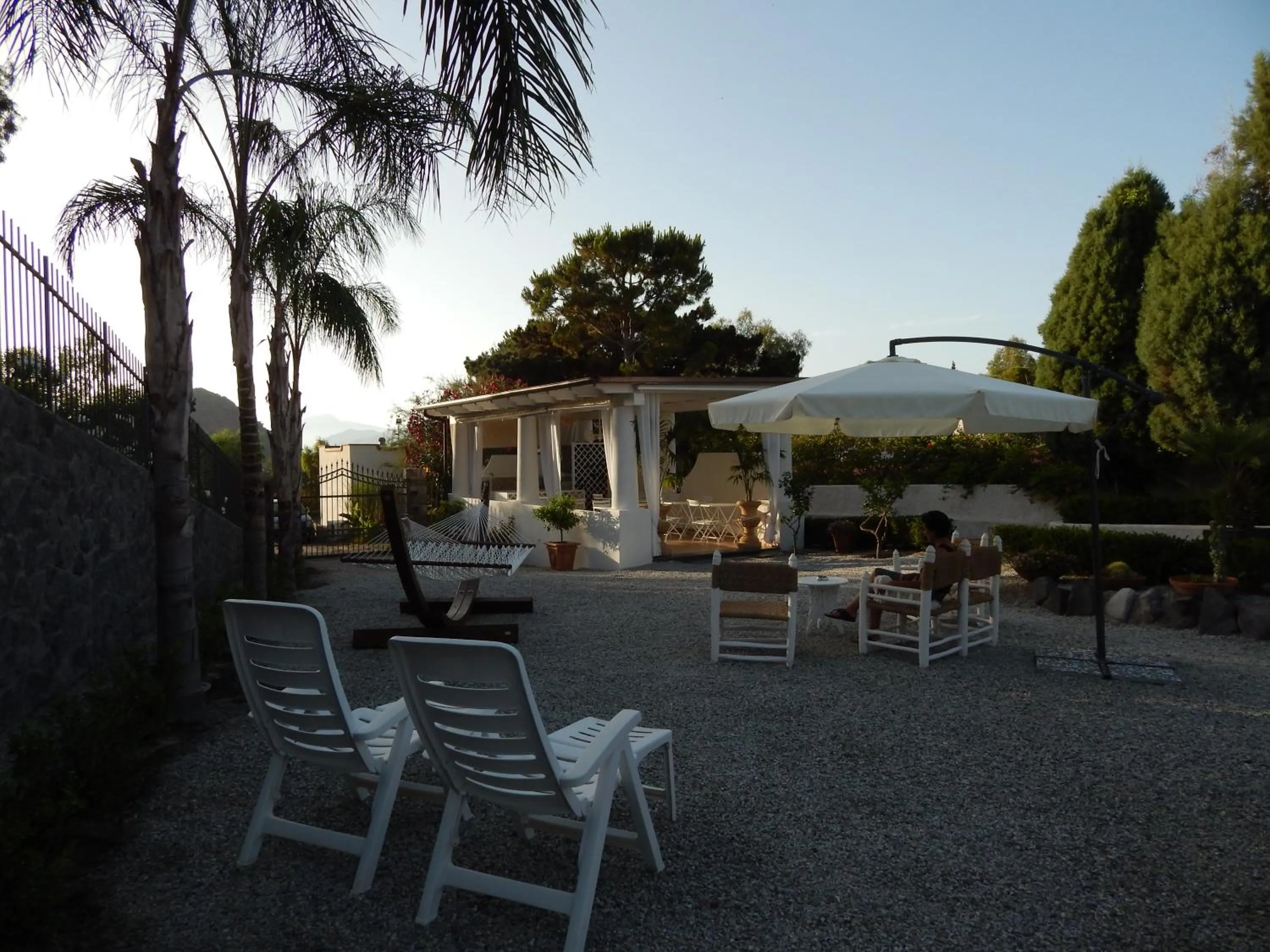 Garden view in Casa Arcada