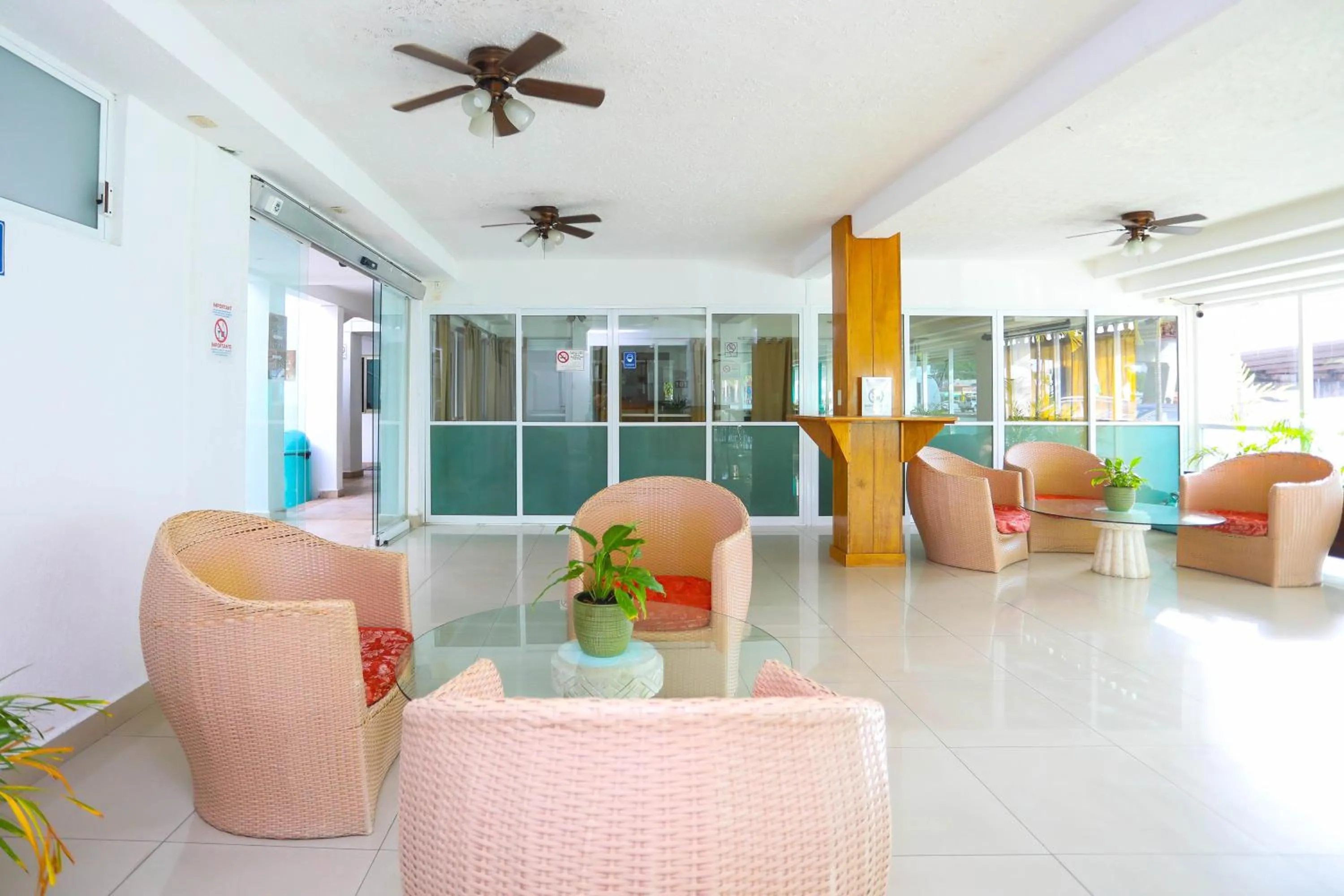 Living room in Terracaribe Hotel Boutique