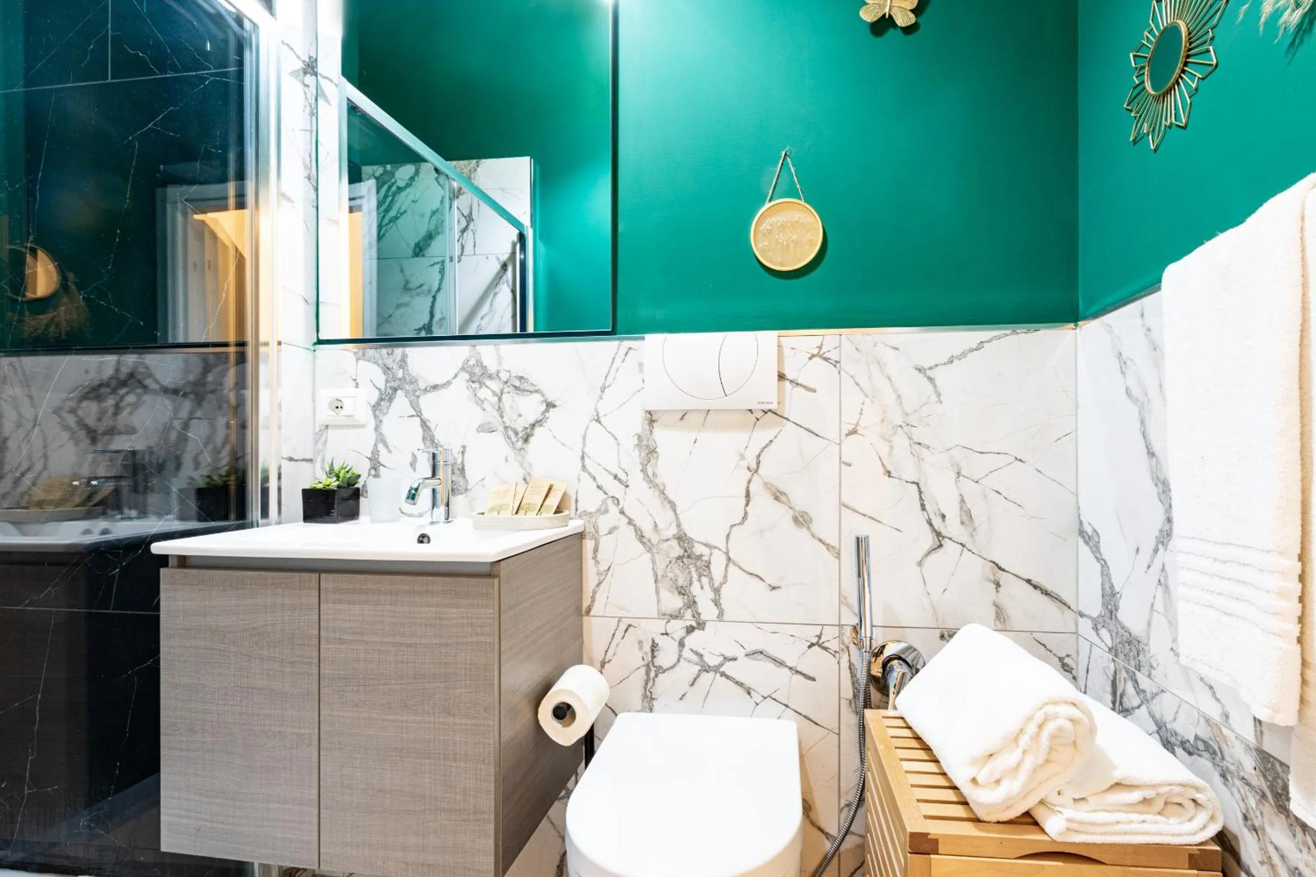 Shower in Trastevere Suites - Top Collection