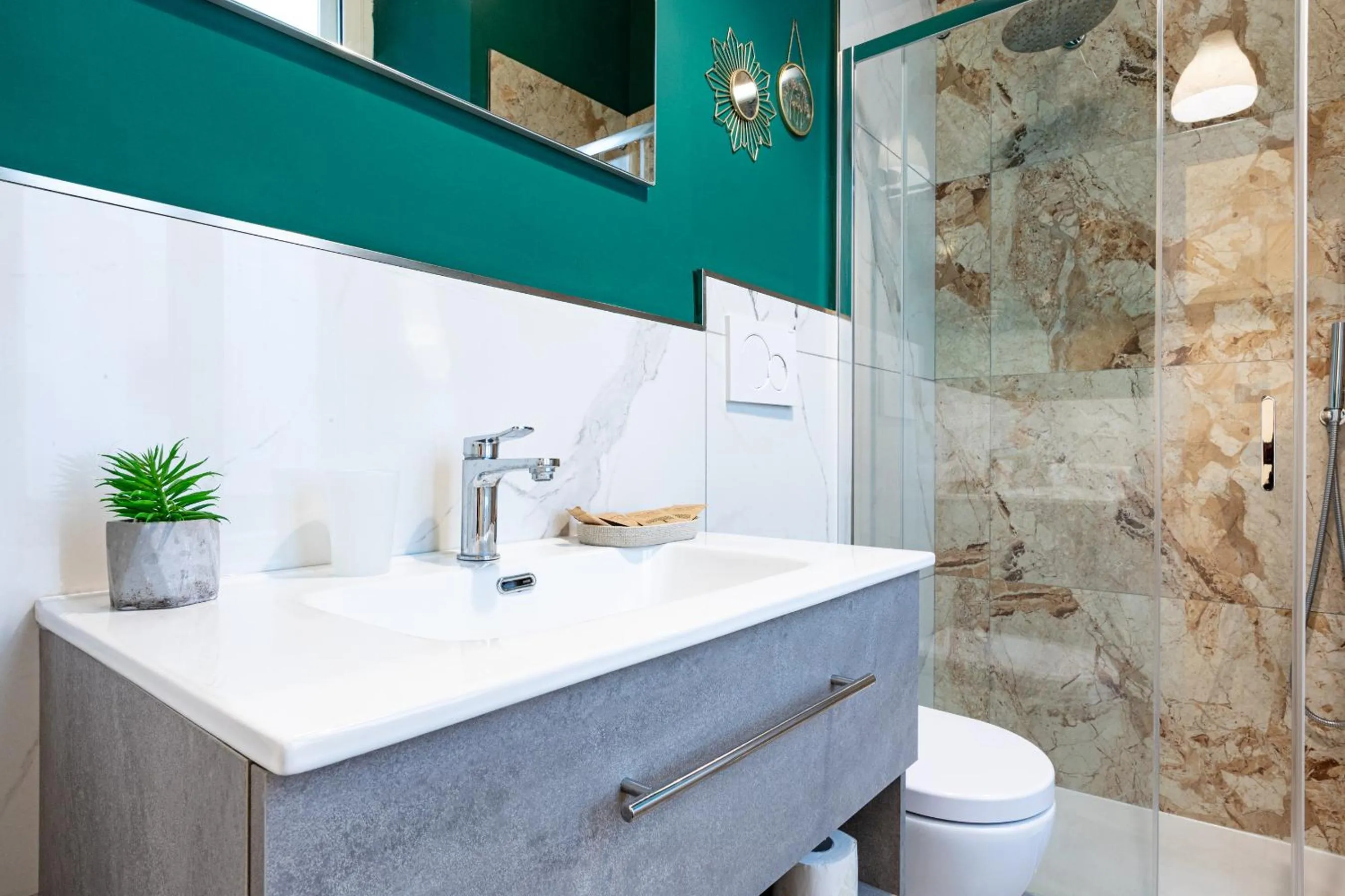 Shower in Trastevere Suites - Top Collection