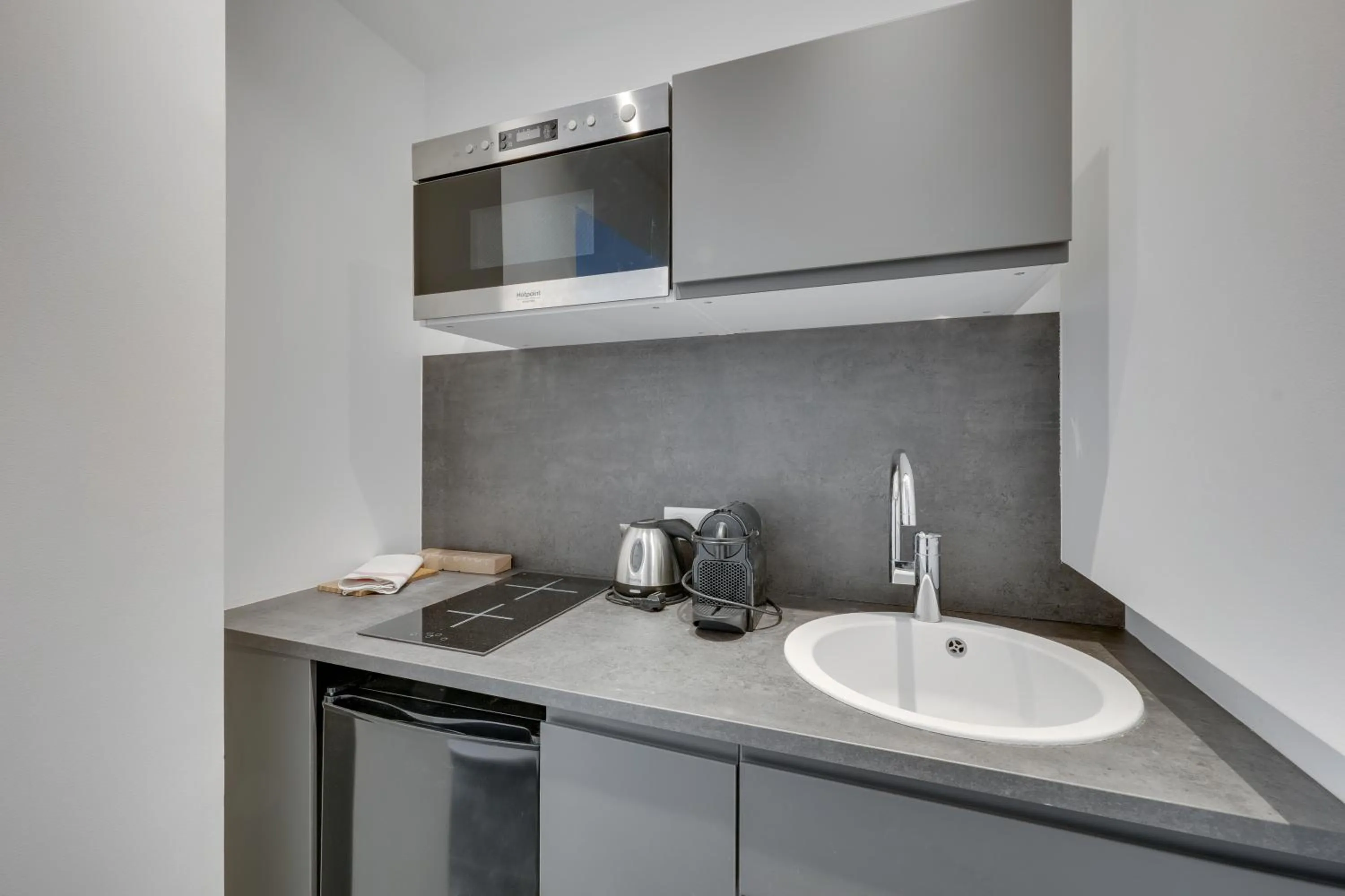Kitchen or kitchenette in Le Bellevue