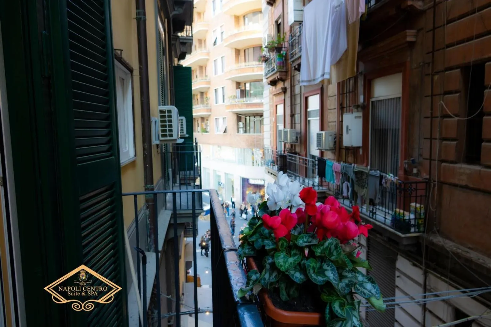 Balcony/Terrace in Napoli Centro Suite e Spa