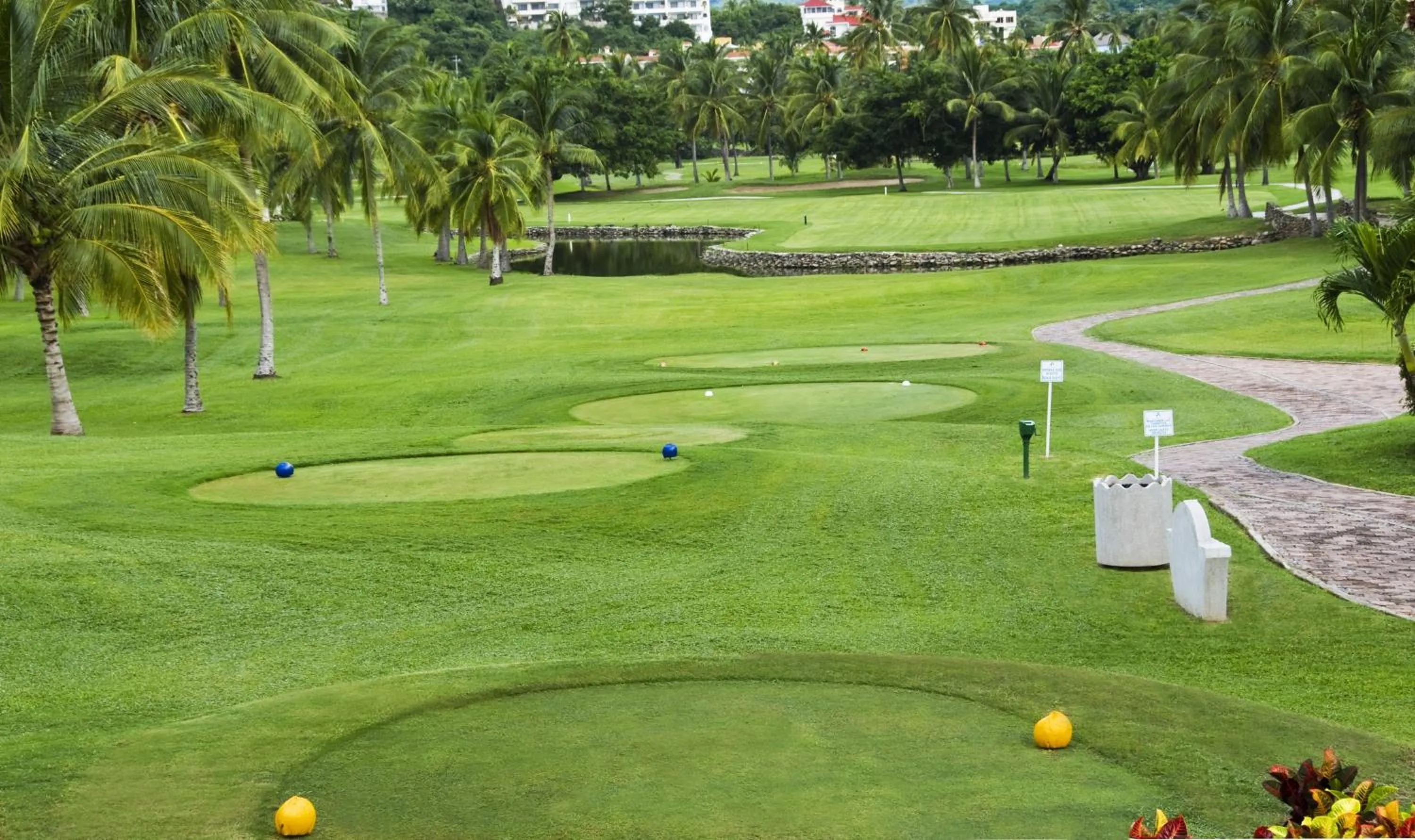 Golfcourse in Las Hadas by Brisas