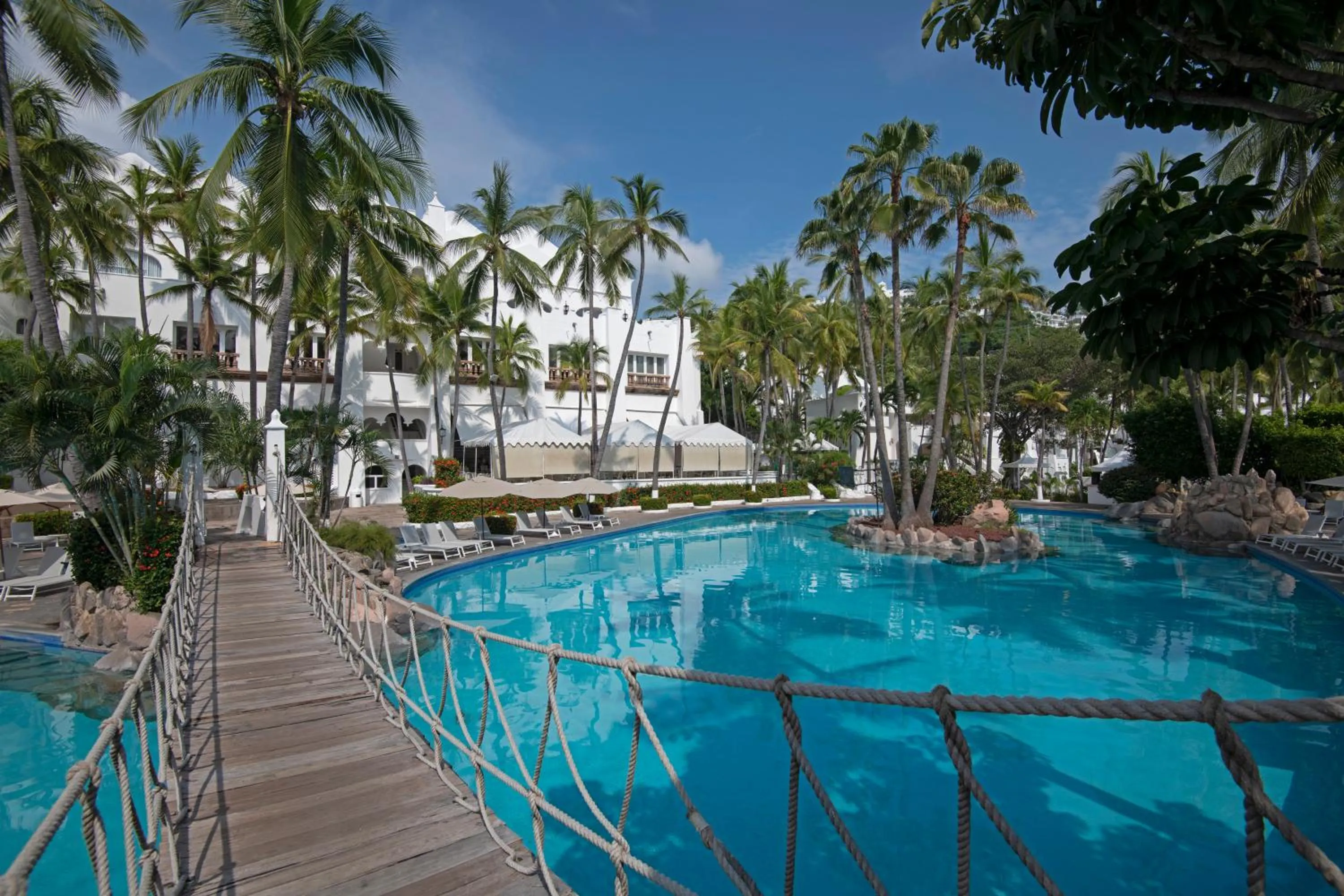 Pool view in Las Hadas by Brisas