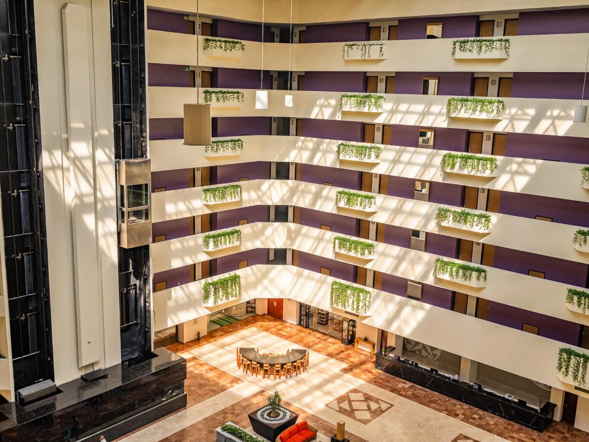 Decorative detail in Galería Plaza Veracruz