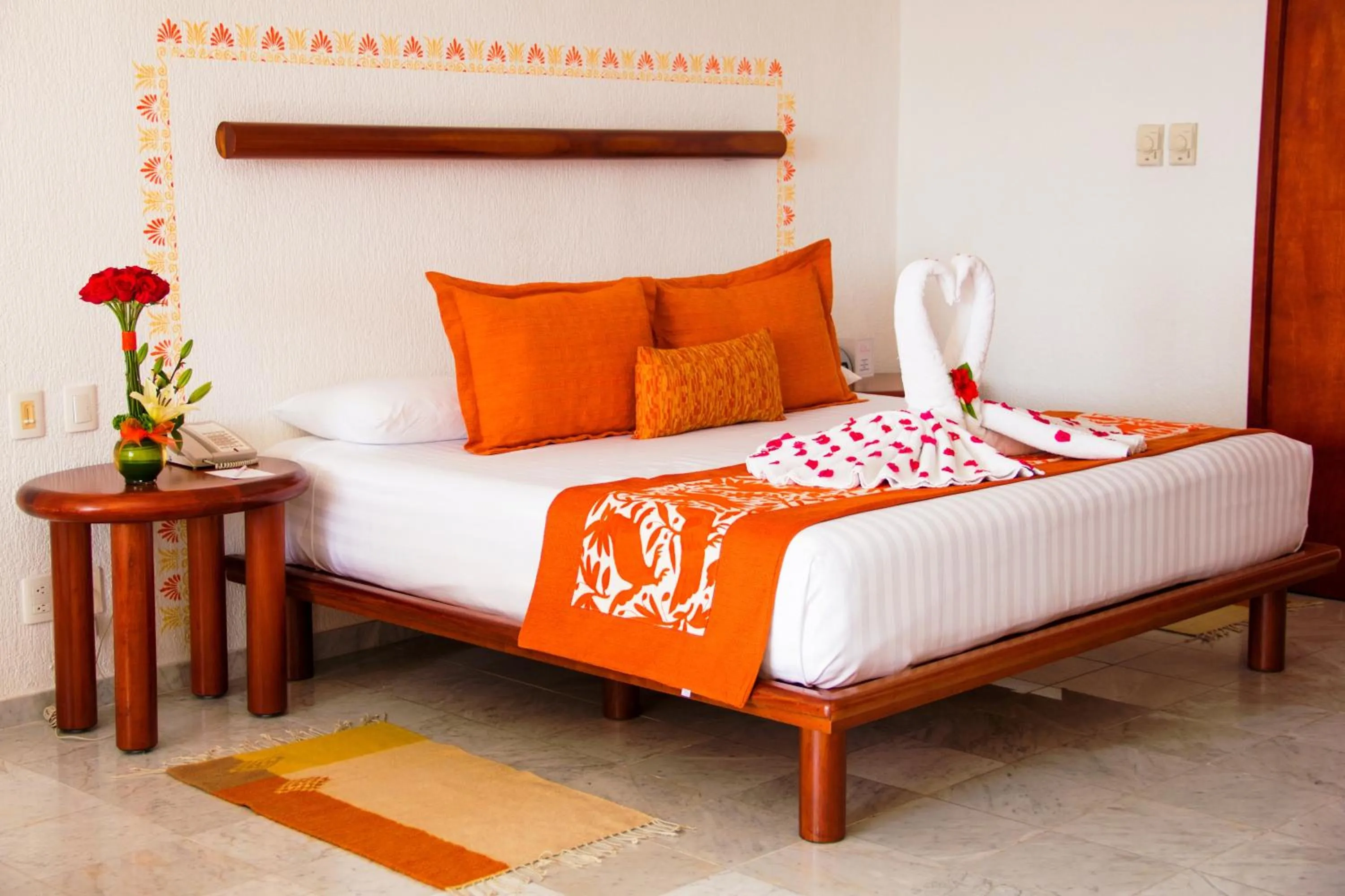 Bed in Las Brisas Huatulco-All Inclusive