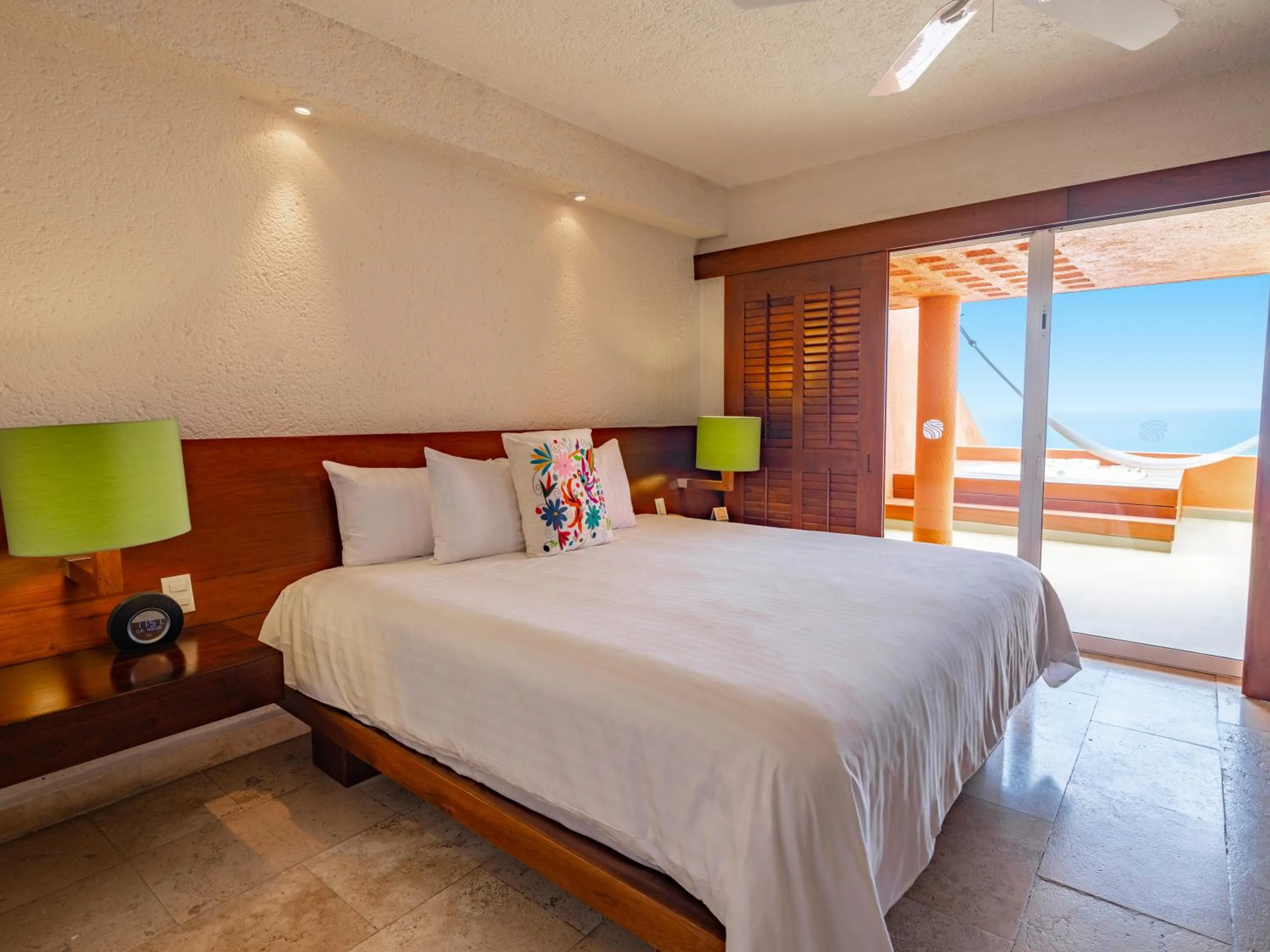 Bed in Las Brisas Ixtapa