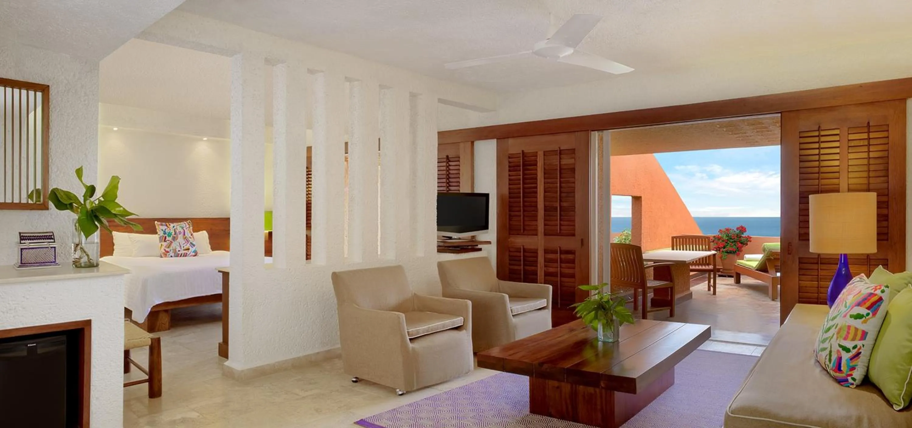 Living room in Las Brisas Ixtapa