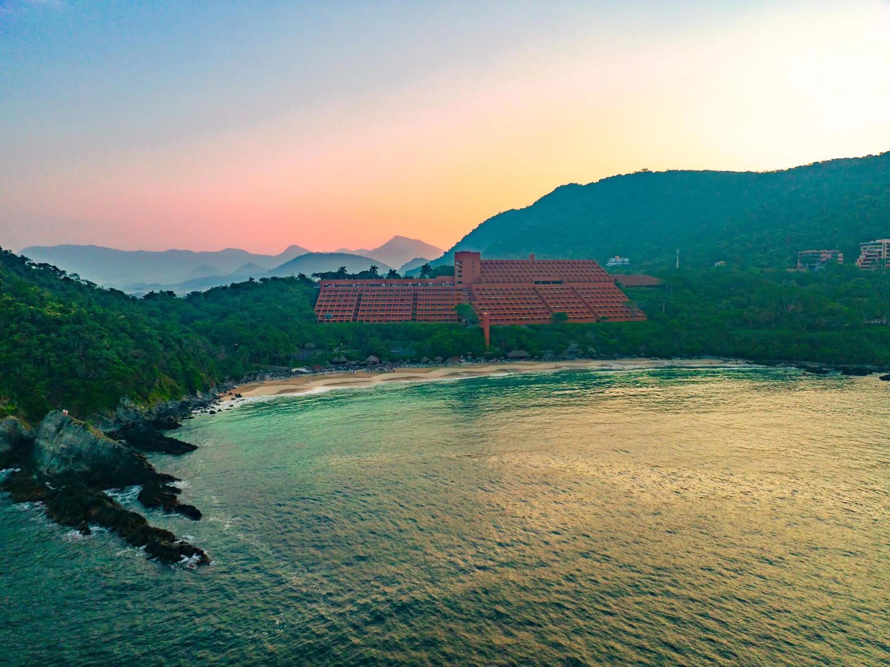 Bird's eye view in Las Brisas Ixtapa
