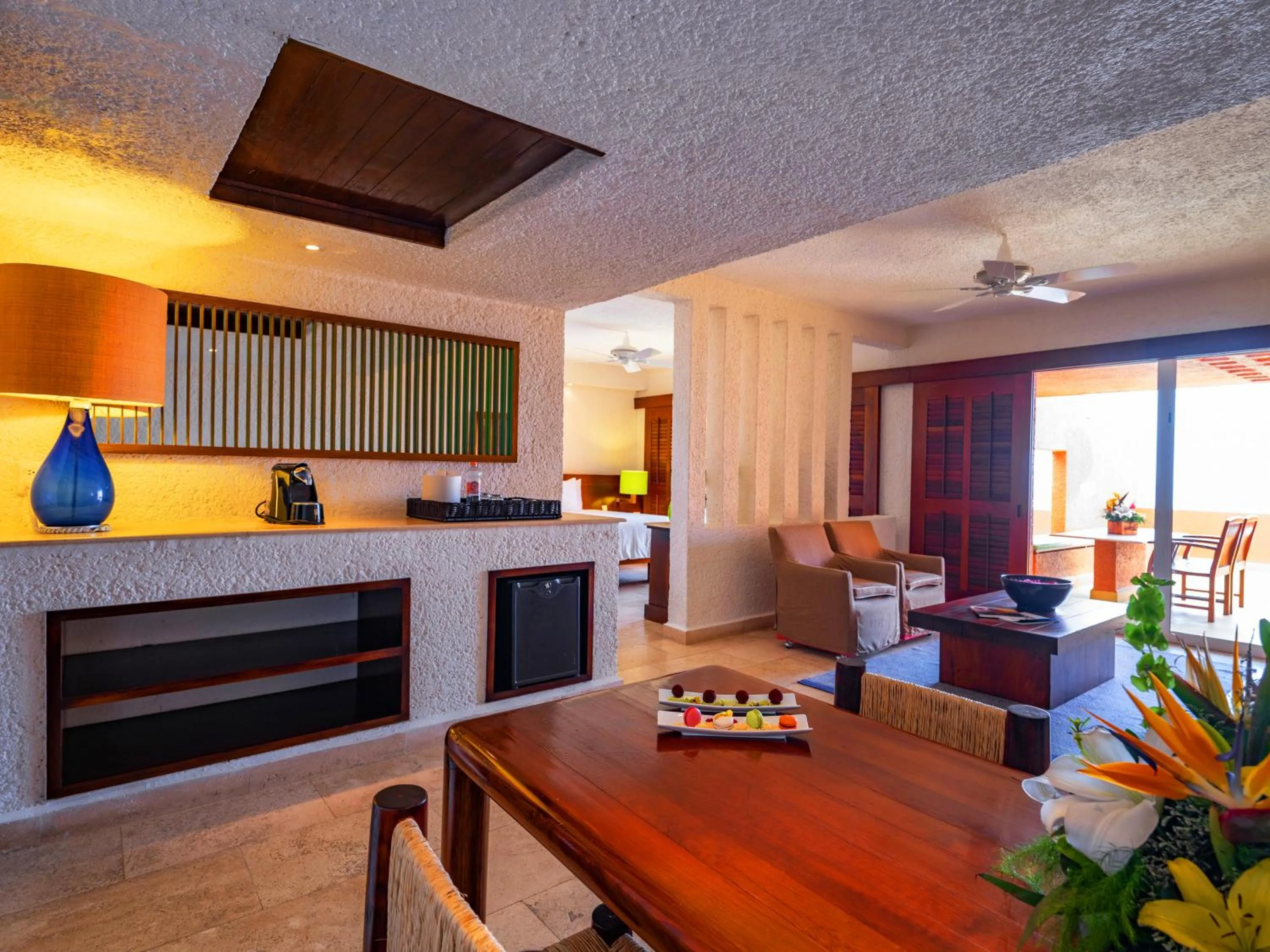 Living room in Las Brisas Ixtapa
