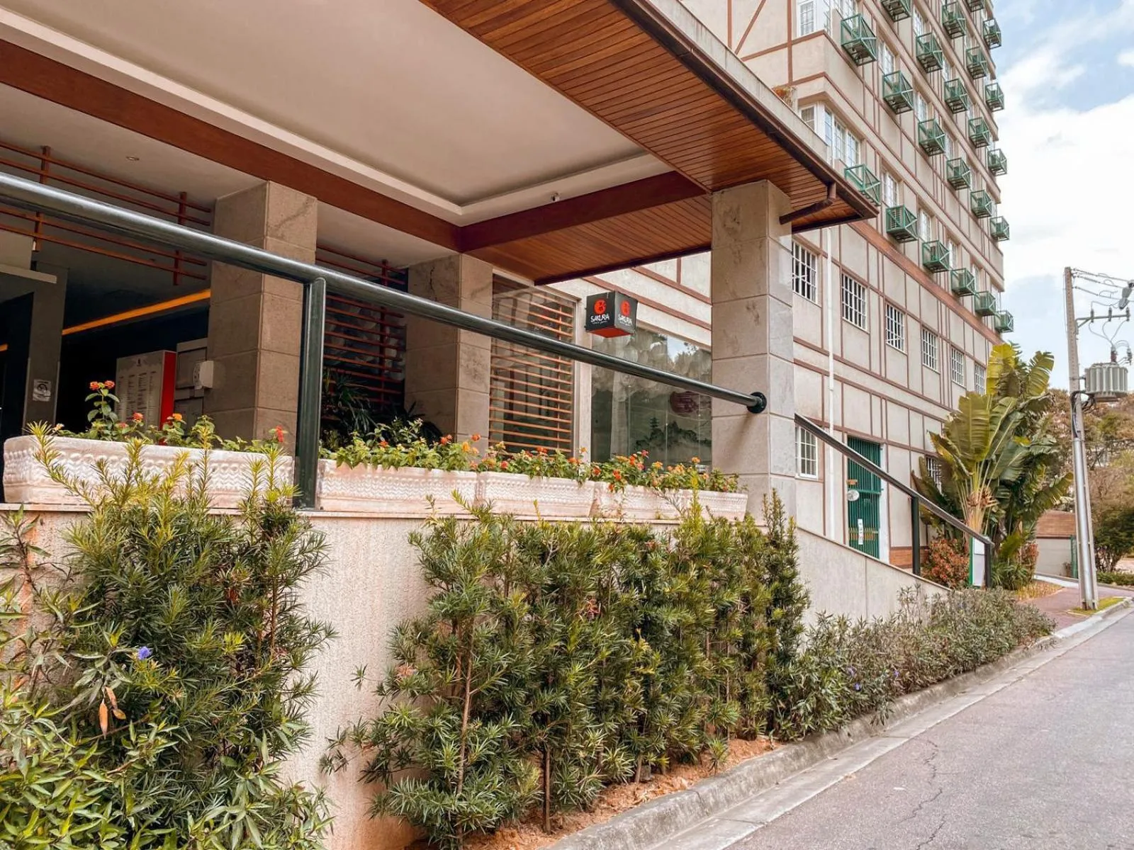 Property building in Apart-hotel Granja Brasil Itaipava